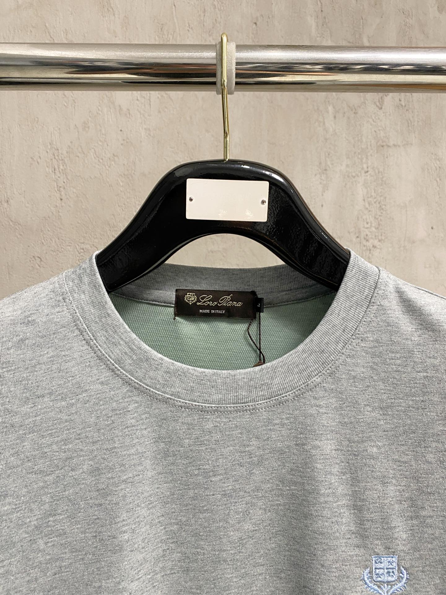 Loro Piana  新款纯棉男士休闲打底短袖T恤！高端定制 高版本 时尚百搭爆款⚠️宽松版型⚠️✨✨