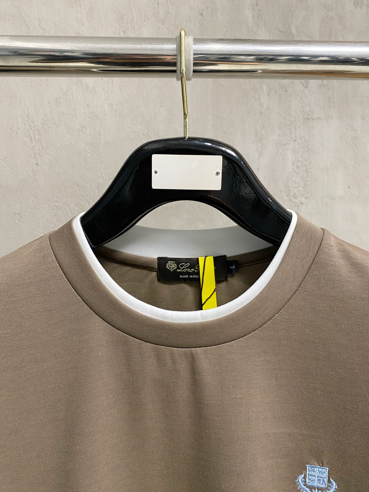 Loro Piana  新款纯棉男士休闲打底短袖T恤！高端定制 高版本 时尚百搭爆款⚠️宽松版型⚠️✨✨
