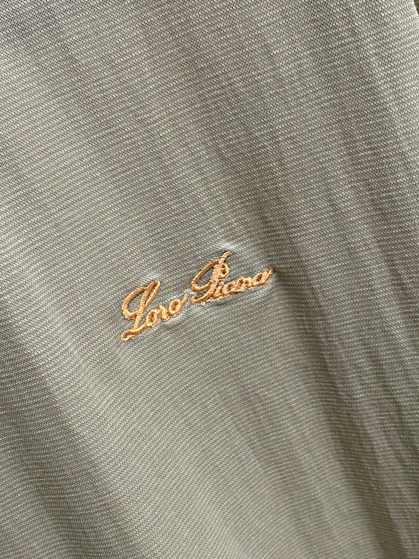 Loro Piana  新款纯棉男士休闲打底短袖T恤！高端定制 高版本 时尚百搭爆款⚠️宽松版型⚠️✨✨