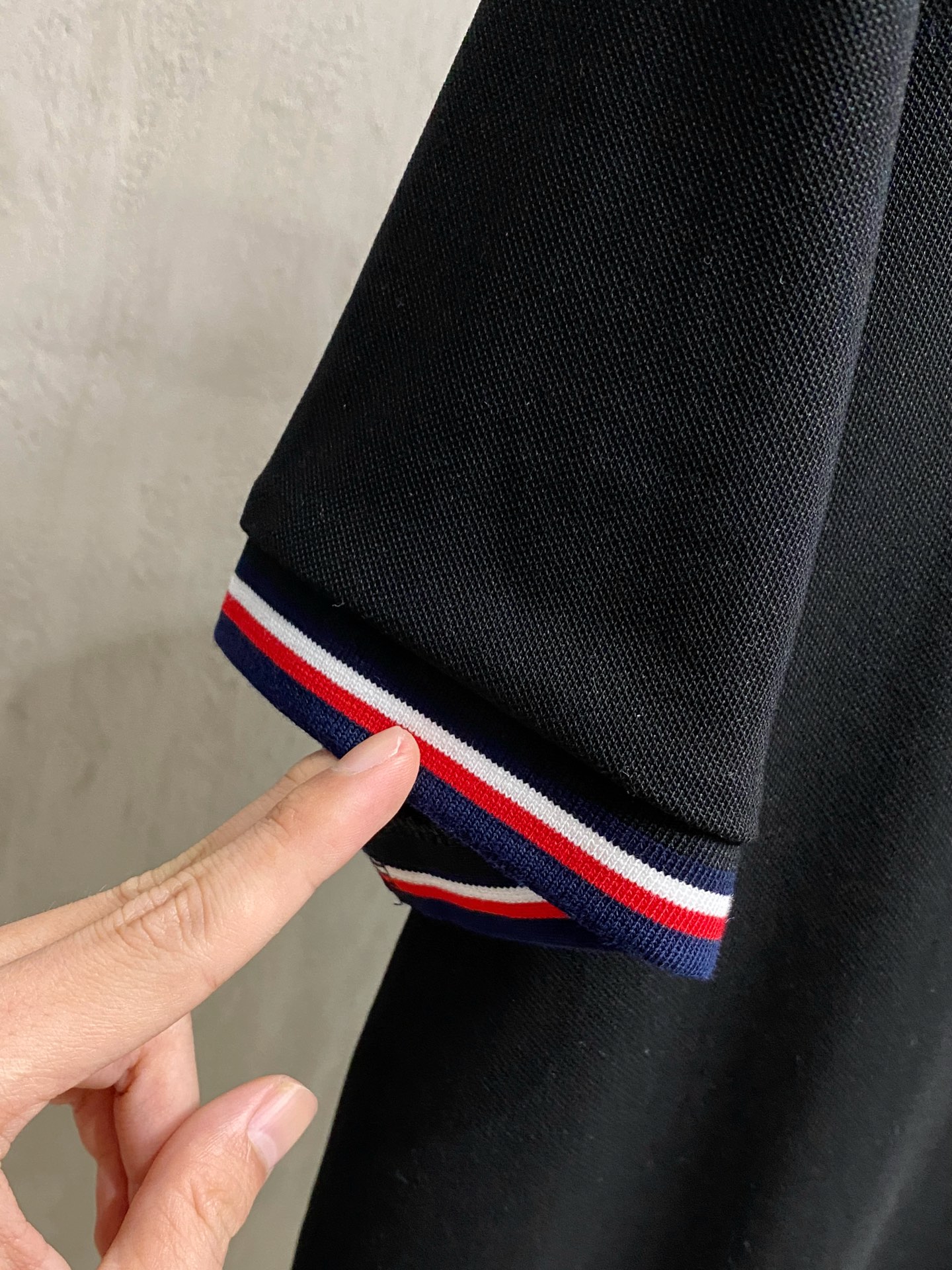 TB 重磅推荐！春夏新品 专柜在售 时尚高端男装Polo-胸前Logo个性时尚/进口顶极高密度丝光珠地，