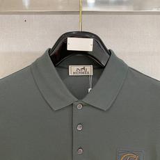Hermes爱马仕家族高级男士商务休闲珠地棉翻领POLO衫,贸易公司渠道货,源自原厂代工出品,高端品鉴心 Hermes爱马仕家族高级男士商务休闲珠地棉翻领POLO衫,贸易公司渠道货,源自原厂代工出品,高端品鉴心