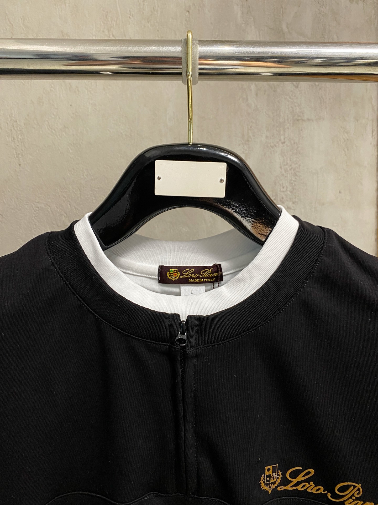 Loro Piana  新款纯棉男士休闲打底短袖T恤！高端定制 高版本 时尚百搭爆款⚠️宽松版型⚠️✨✨