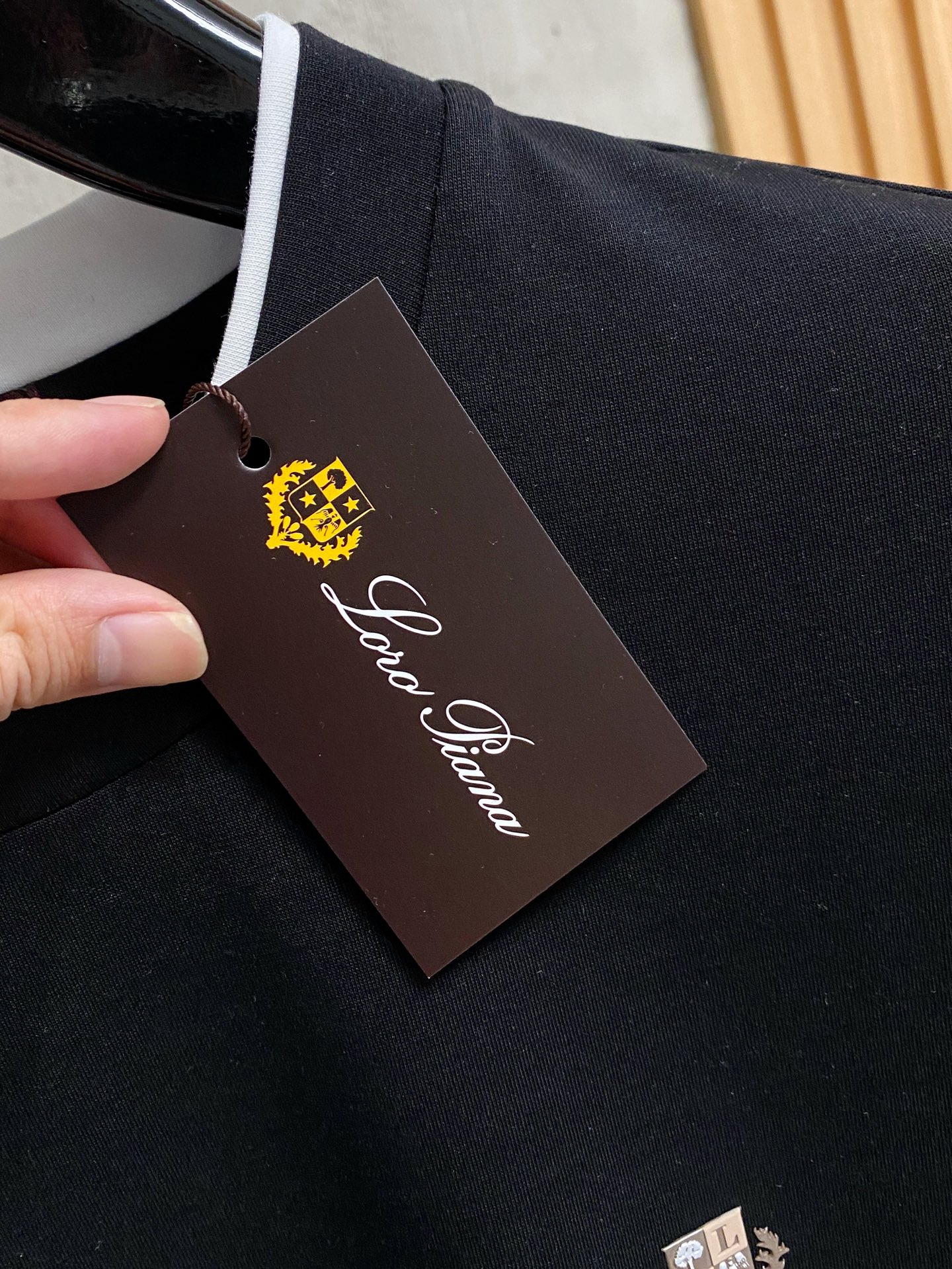 Loro Piana  新款纯棉男士休闲打底短袖T恤！高端定制 高版本 时尚百搭爆款⚠️宽松版型⚠️✨✨