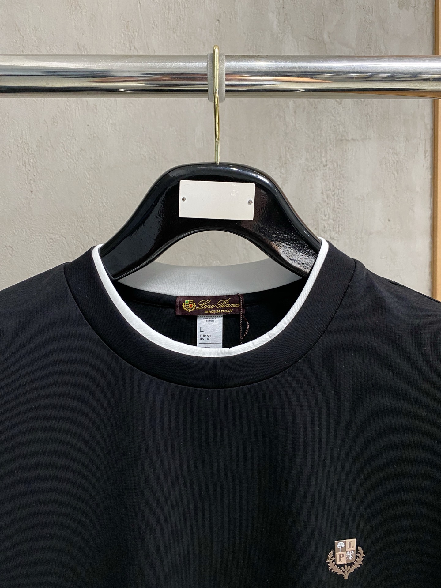 Loro Piana  新款纯棉男士休闲打底短袖T恤！高端定制 高版本 时尚百搭爆款⚠️宽松版型⚠️✨✨