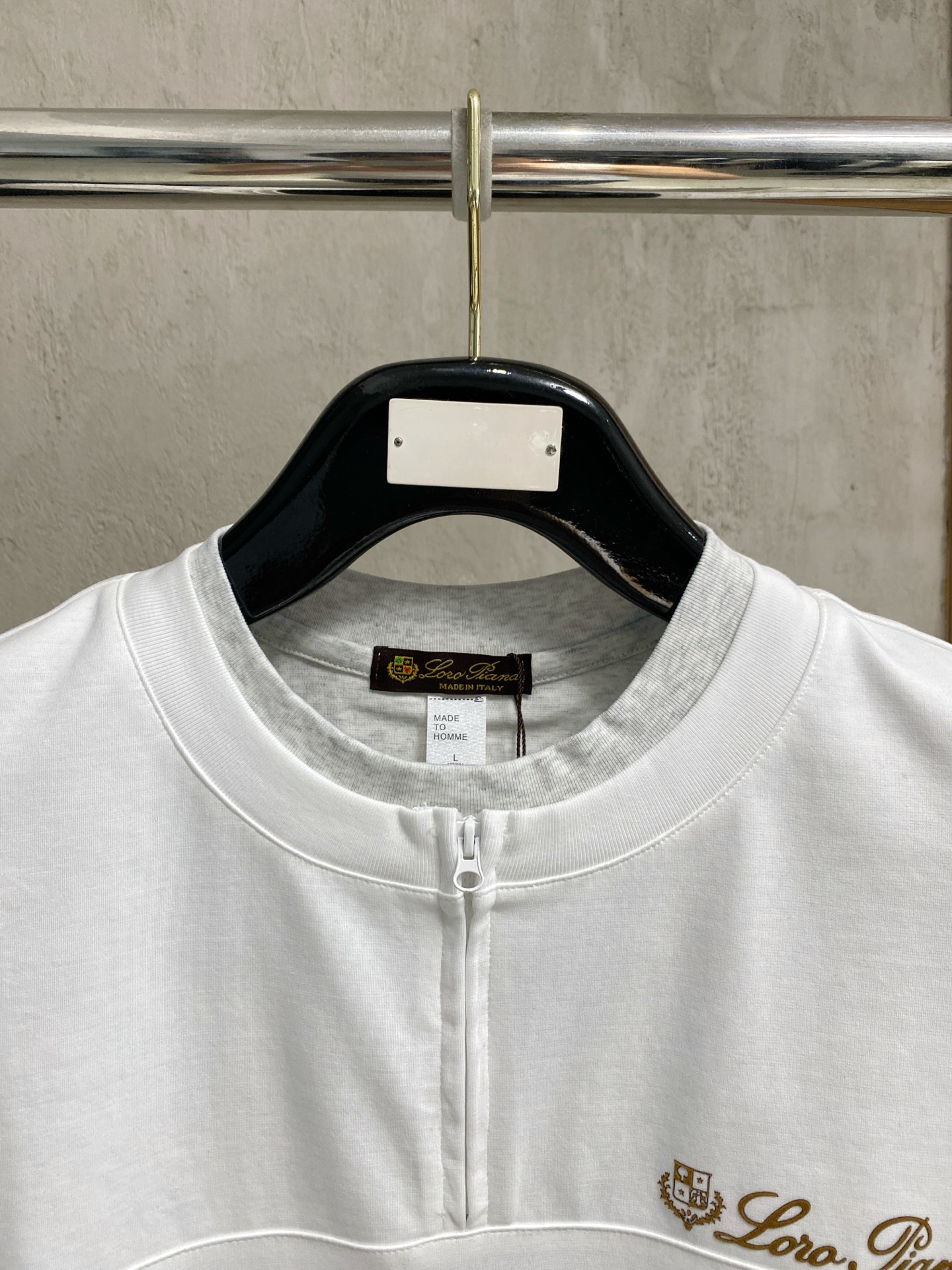 Loro Piana  新款纯棉男士休闲打底短袖T恤！高端定制 高版本 时尚百搭爆款⚠️宽松版型⚠️✨✨