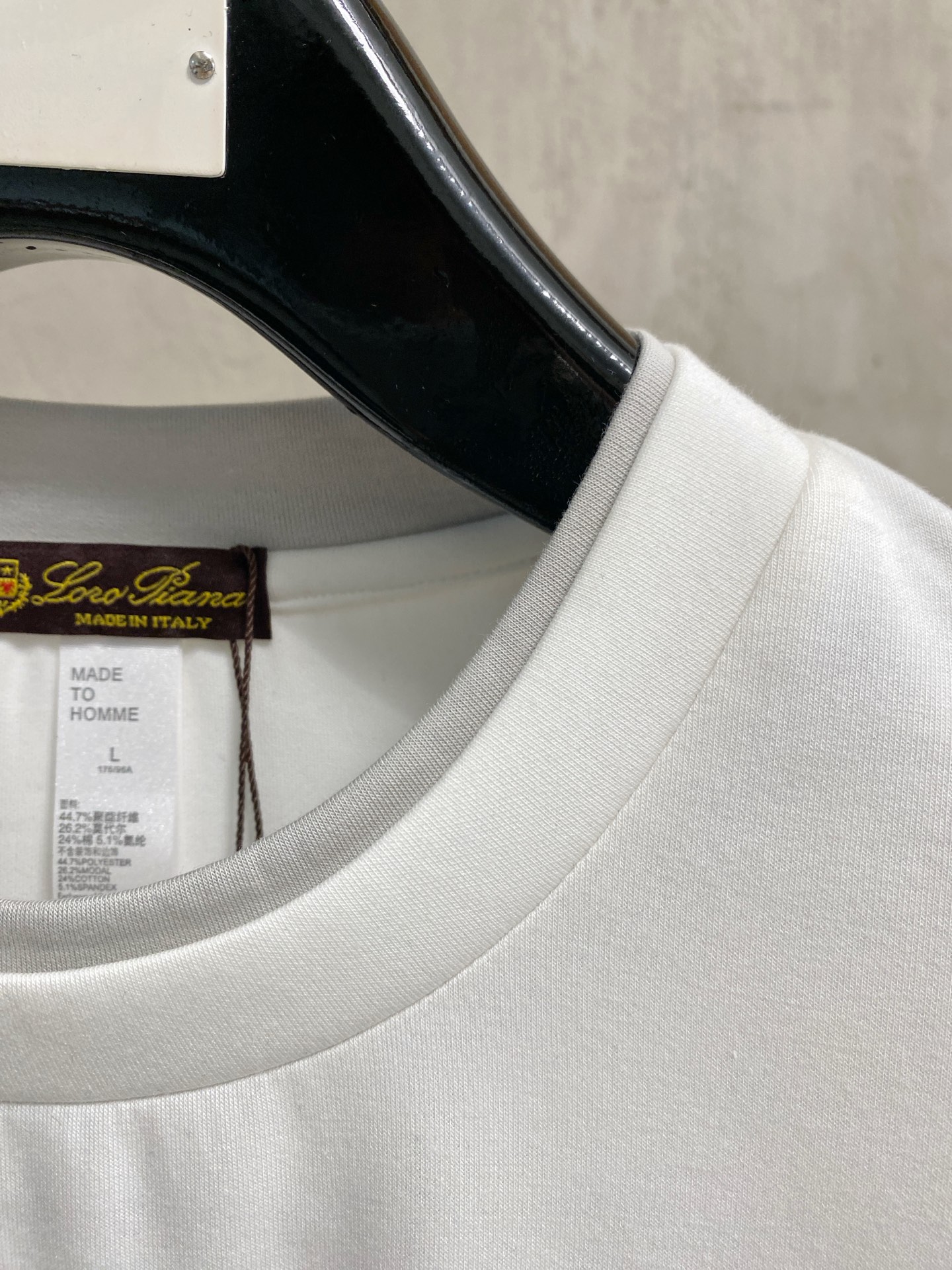 Loro Piana  新款纯棉男士休闲打底短袖T恤！高端定制 高版本 时尚百搭爆款⚠️宽松版型⚠️✨✨