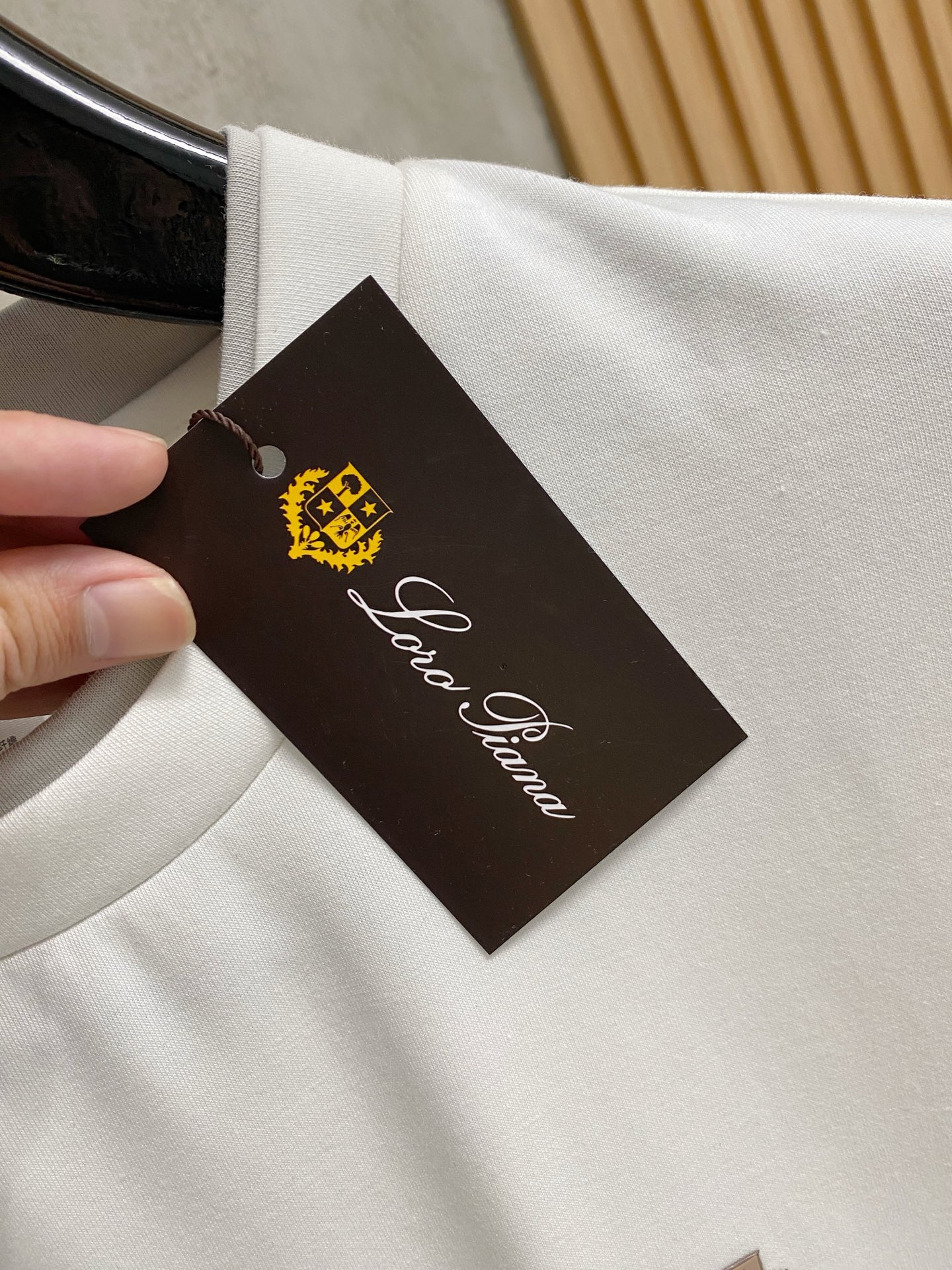 Loro Piana  新款纯棉男士休闲打底短袖T恤！高端定制 高版本 时尚百搭爆款⚠️宽松版型⚠️✨✨
