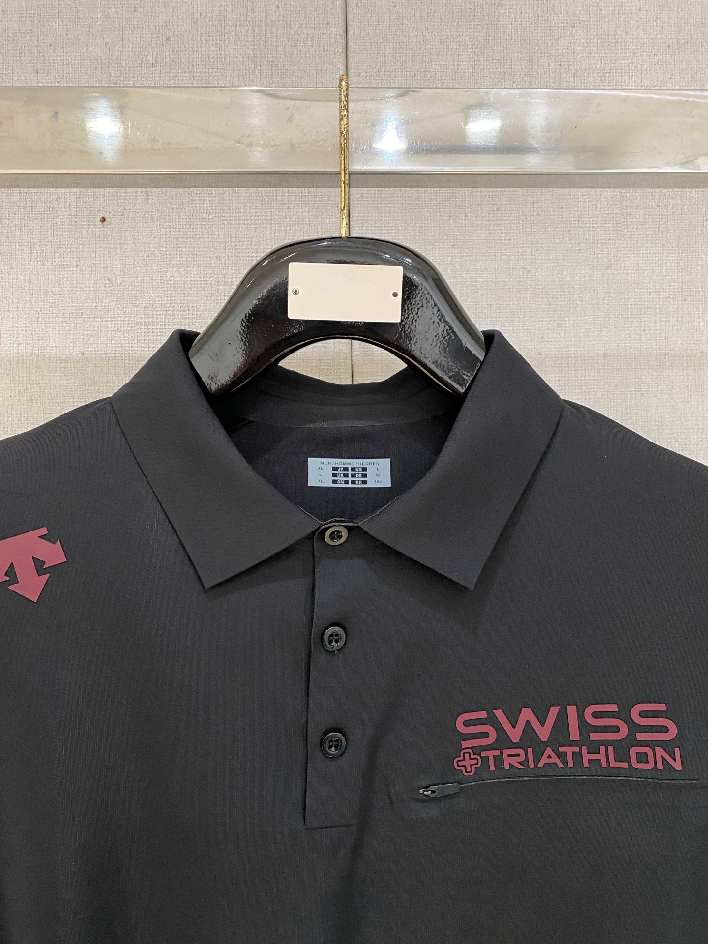 2026秋冬迪桑特机能速干长袖Polo衫 男士运动休闲上衣 ✅速干弹力功能面料，吸湿透气，不易起皱 ✅经典翻领设计，兼顾
