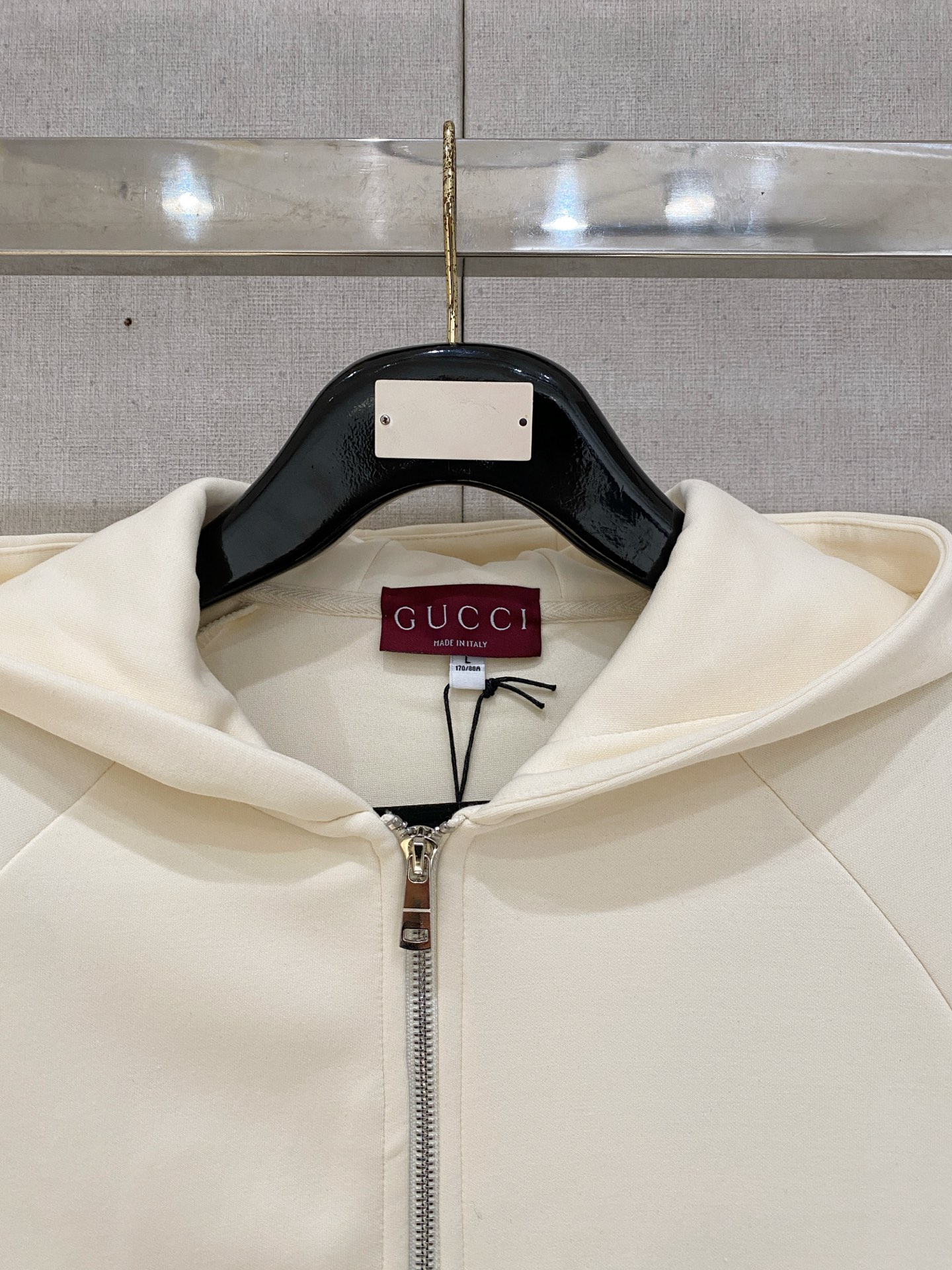 2026秋冬Gucci古驰彩色拉链开衫连帽卫衣 男女同款 ✅重磅棉质面料，厚实亲肤，不易变形 ✅胸口彩色立体绣标识，做工