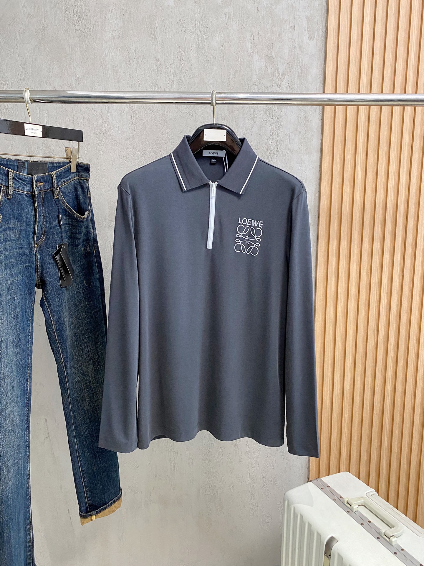 2026 T olo,, . :M-4XL Loewe NovitàUomo Manica lunga