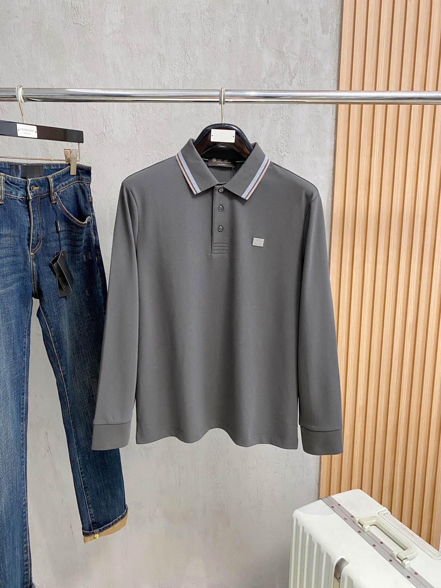 L olo ⚠️⚠️✨✨ logo M-4xl Novità Uomo Manica lunga Uomo