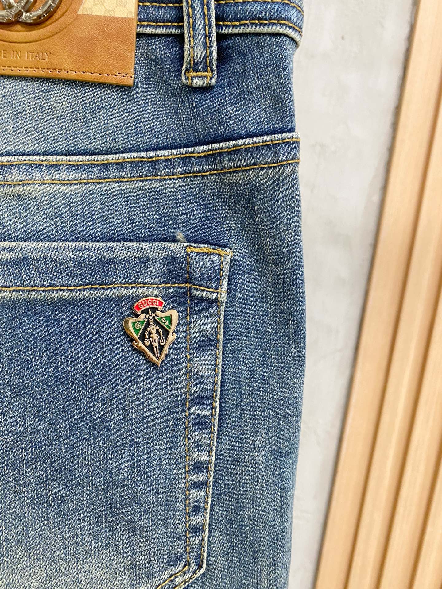 P古驰【新品】高端独家发售 26SS四季款超燃炸街系列之最牛仔裤  独家隆重推出  原版定制高端品质面料  定制五金版型