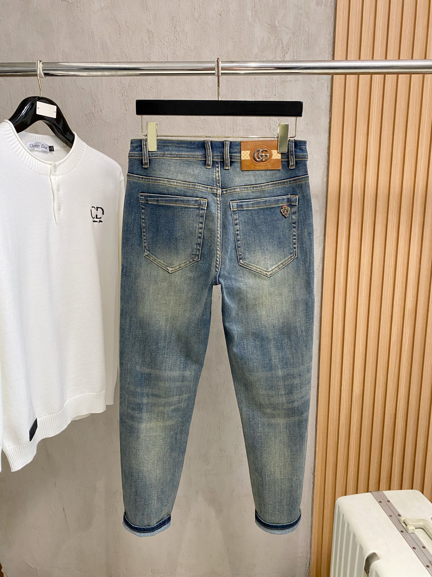 P古驰【新品】高端独家发售 26SS四季款超燃炸街系列之最牛仔裤  独家隆重推出  原版定制高端品质面料  定制五金版型