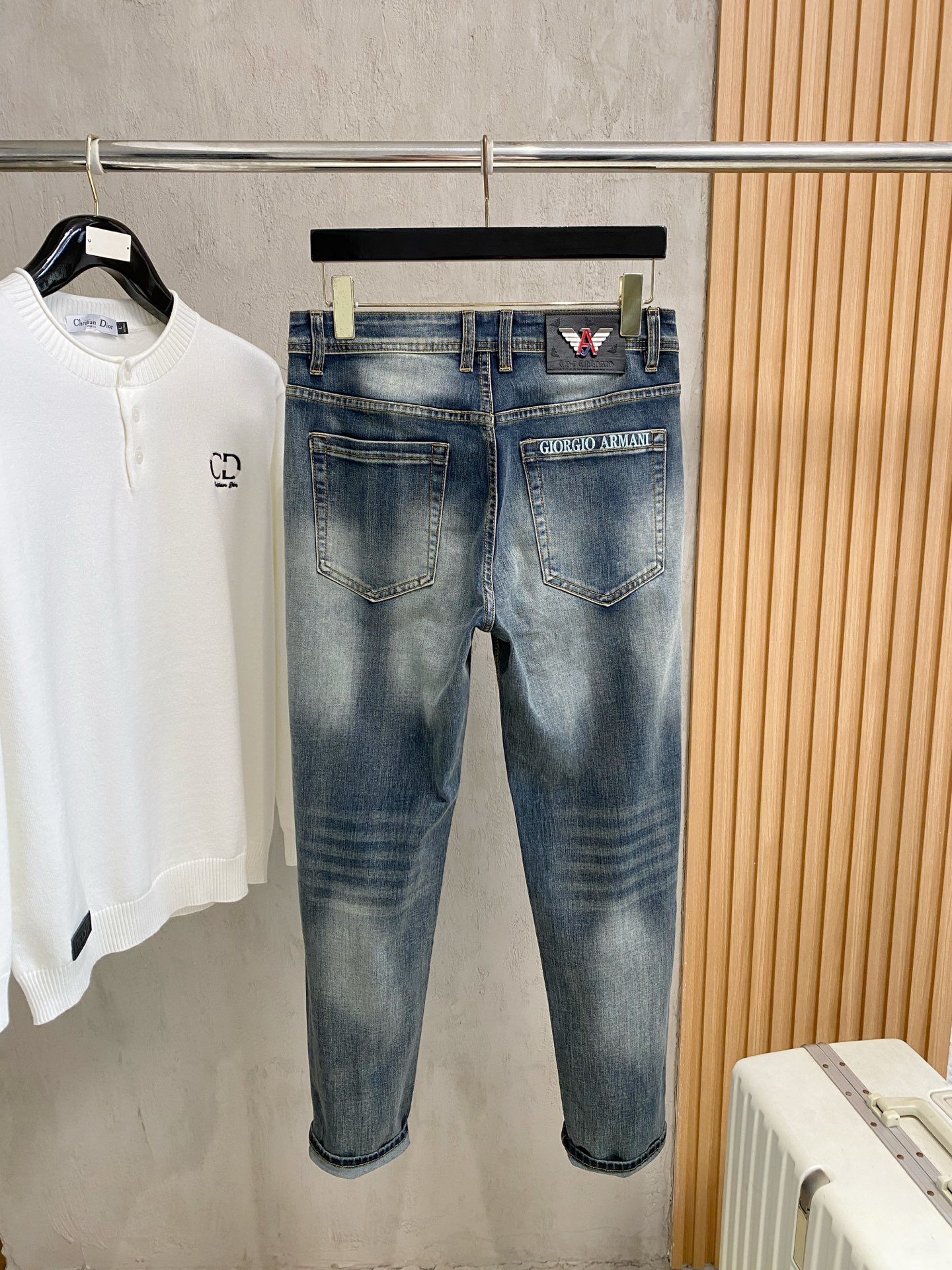 P阿玛尼【新品】高端独家发售 26SS四季款超燃炸街系列之最牛仔裤  独家隆重推出  原版定制高端品质面料  定制五金版