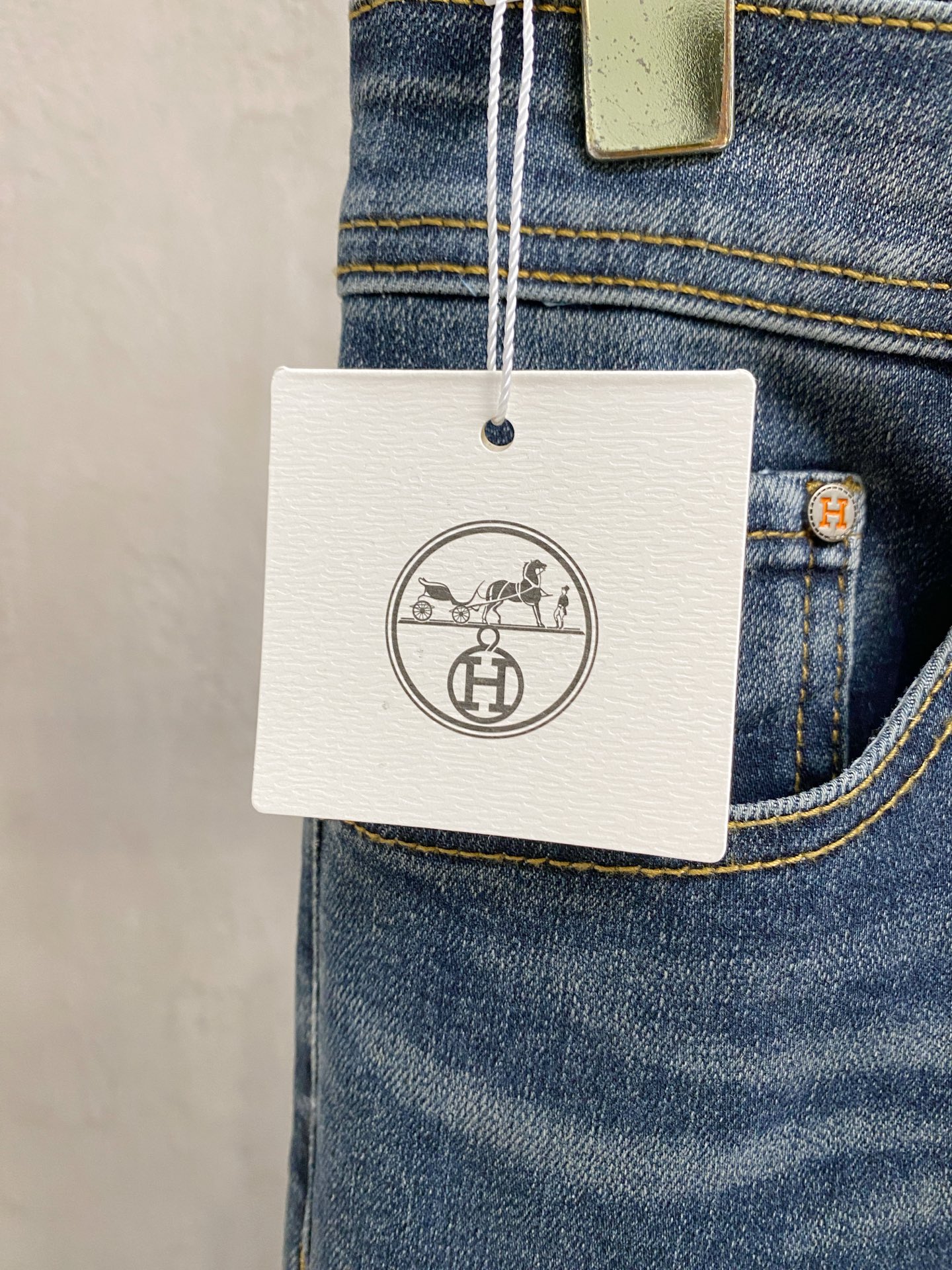 P爱马仕【新品】高端独家发售 26SS四季款超燃炸街系列之最牛仔裤  独家隆重推出  原版定制高端品质面料  定制五金版