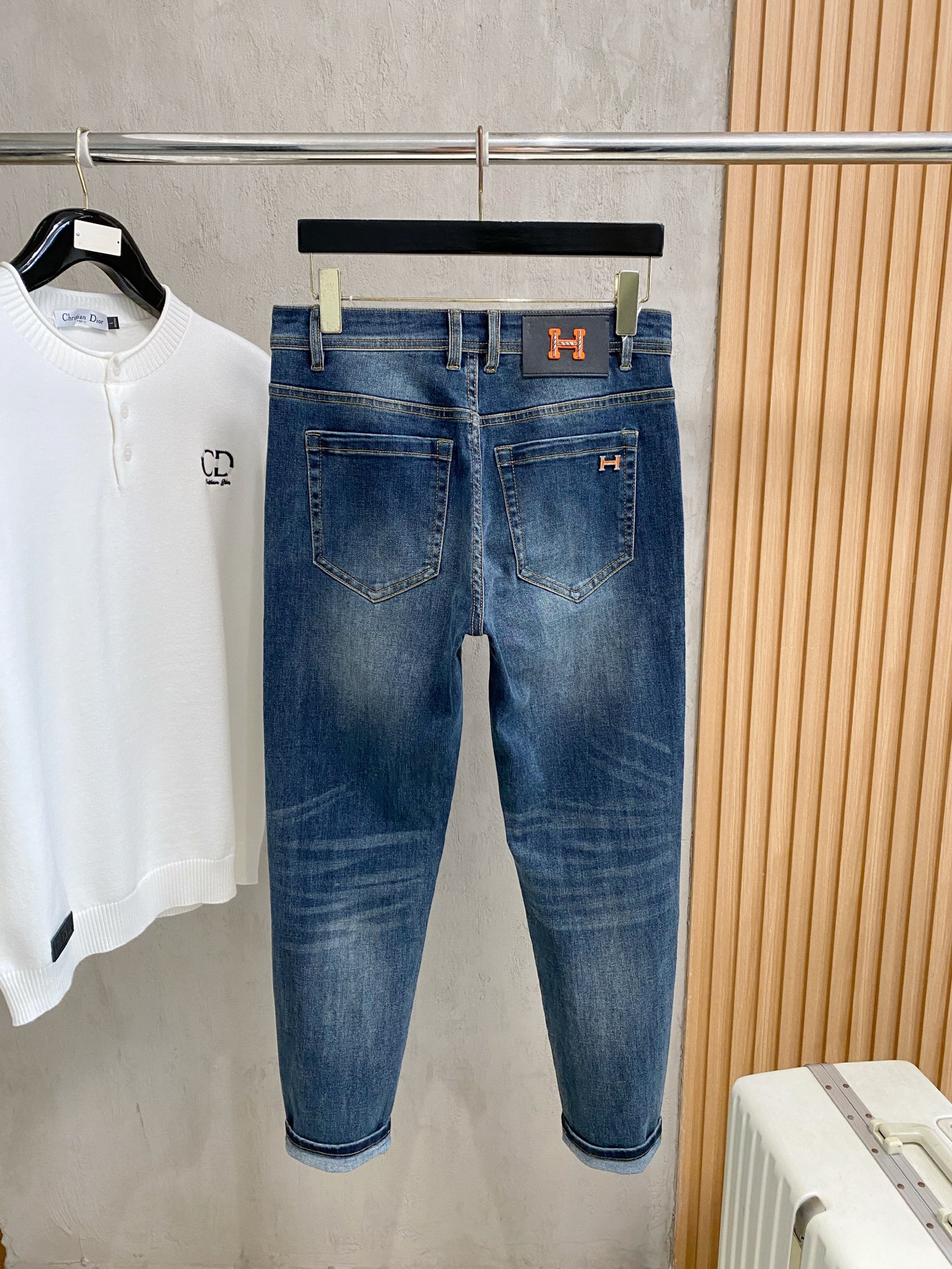 P爱马仕【新品】高端独家发售 26SS四季款超燃炸街系列之最牛仔裤  独家隆重推出  原版定制高端品质面料  定制五金版