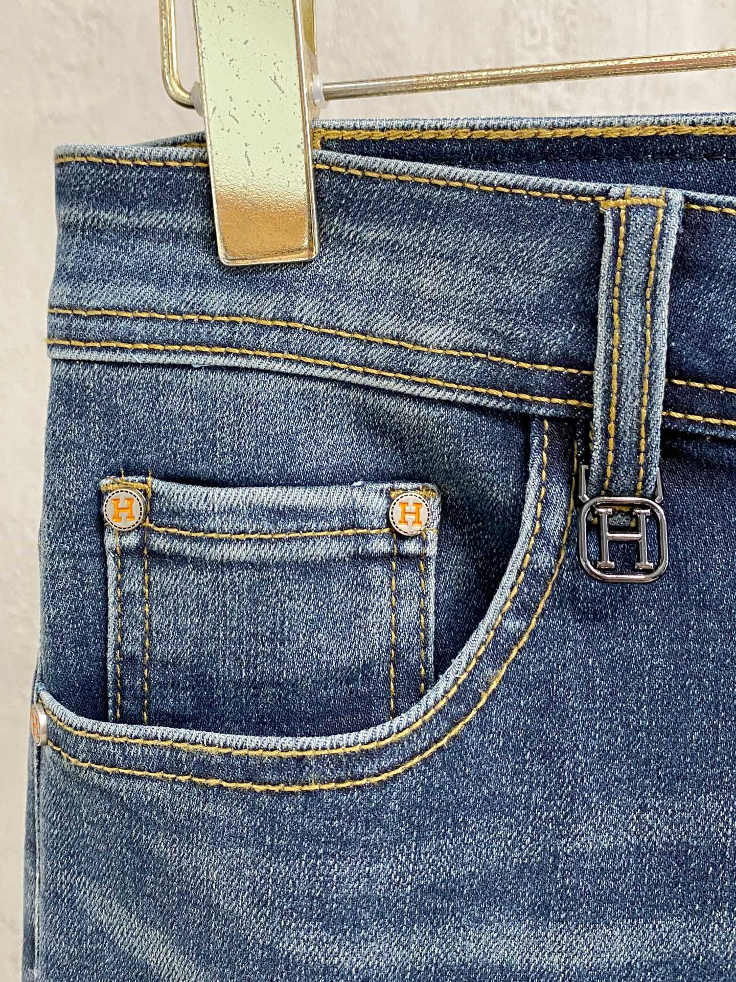 P爱马仕【新品】高端独家发售 26SS四季款超燃炸街系列之最牛仔裤  独家隆重推出  原版定制高端品质面料  定制五金版