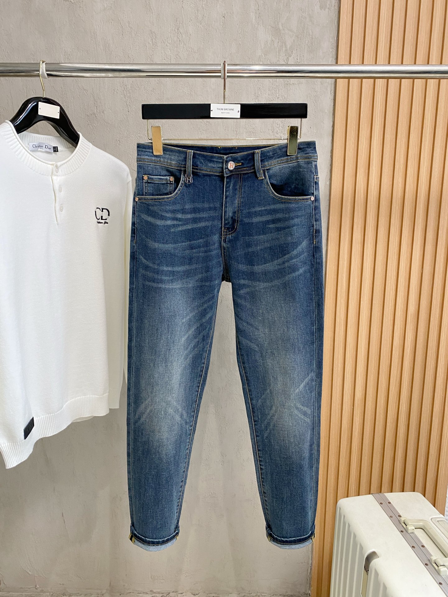P爱马仕【新品】高端独家发售 26SS四季款超燃炸街系列之最牛仔裤  独家隆重推出  原版定制高端品质面料  定制五金版