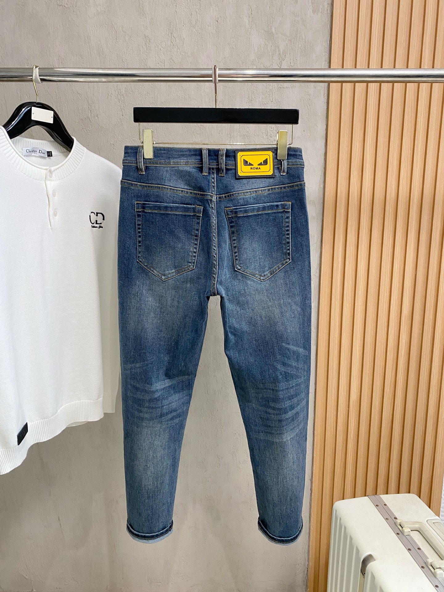 P芬迪【新品】高端独家发售 26SS四季款超燃炸街系列之最牛仔裤  独家隆重推出  原版定制高端品质面料  定制五金版型