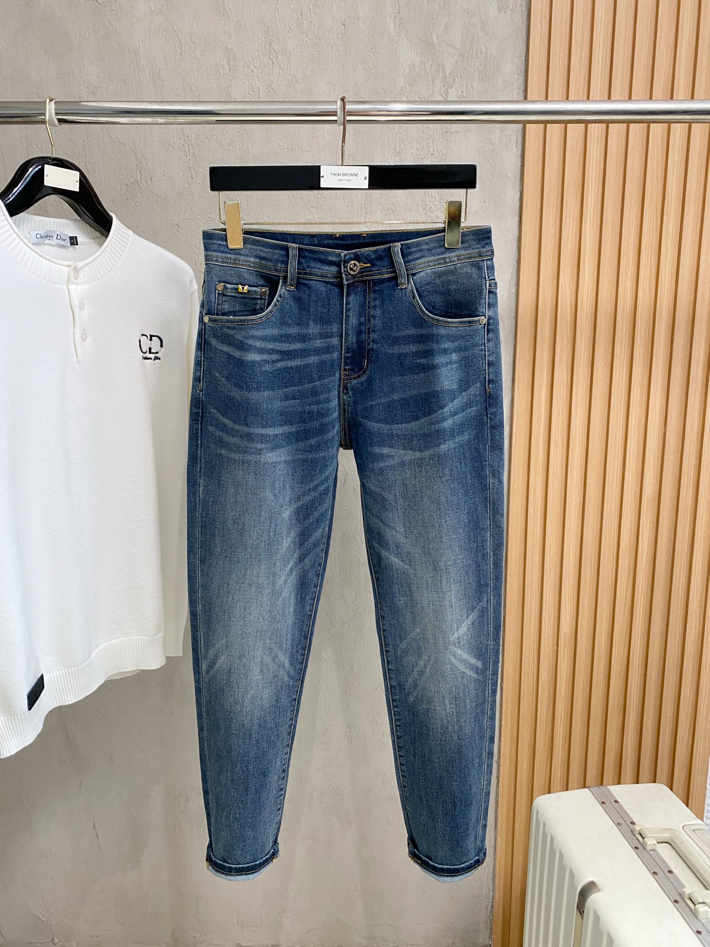 P芬迪【新品】高端独家发售 26SS四季款超燃炸街系列之最牛仔裤  独家隆重推出  原版定制高端品质面料  定制五金版型