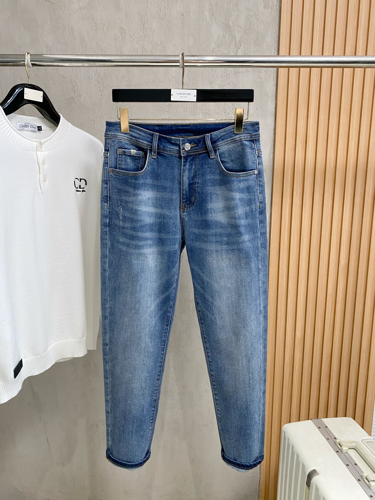 P范思哲【新品】高端独家发售 26SS四季款超燃炸街系列之最牛仔裤  独家隆重推出  原版定制高端品质面料  定制五金版