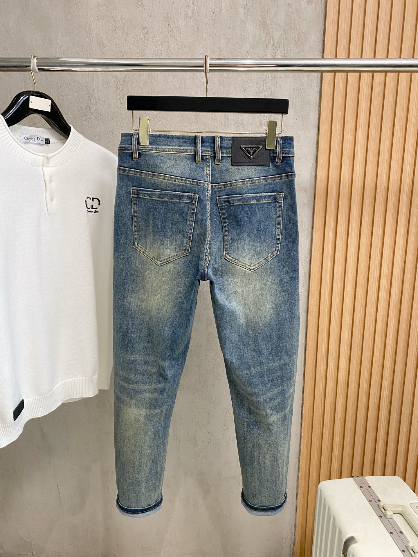 P普拉达【新品】高端独家发售 26SS四季款超燃炸街系列之最牛仔裤  独家隆重推出  原版定制高端品质面料  定制五金版