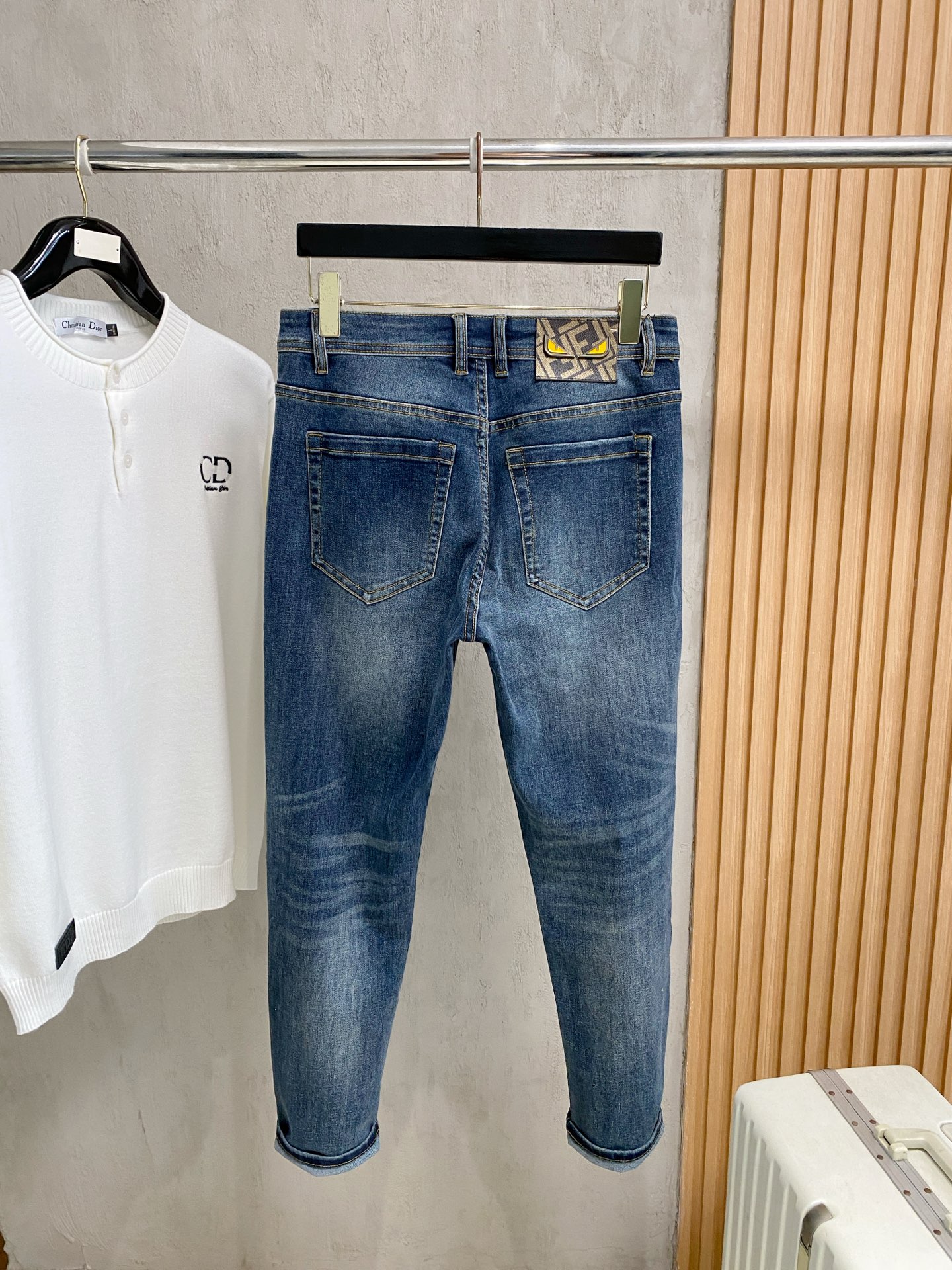 P芬迪【新品】高端独家发售 26SS四季款超燃炸街系列之最牛仔裤  独家隆重推出  原版定制高端品质面料  定制五金版型