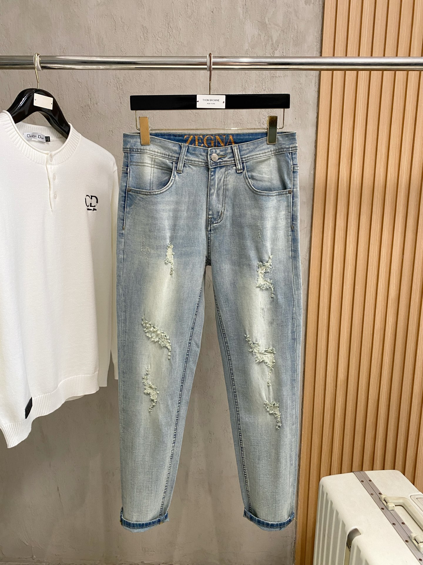 P杰尼亚【新品】高端独家发售 26SS四季款超燃炸街系列之最牛仔裤  独家隆重推出  原版定制高端品质面料  定制五金版