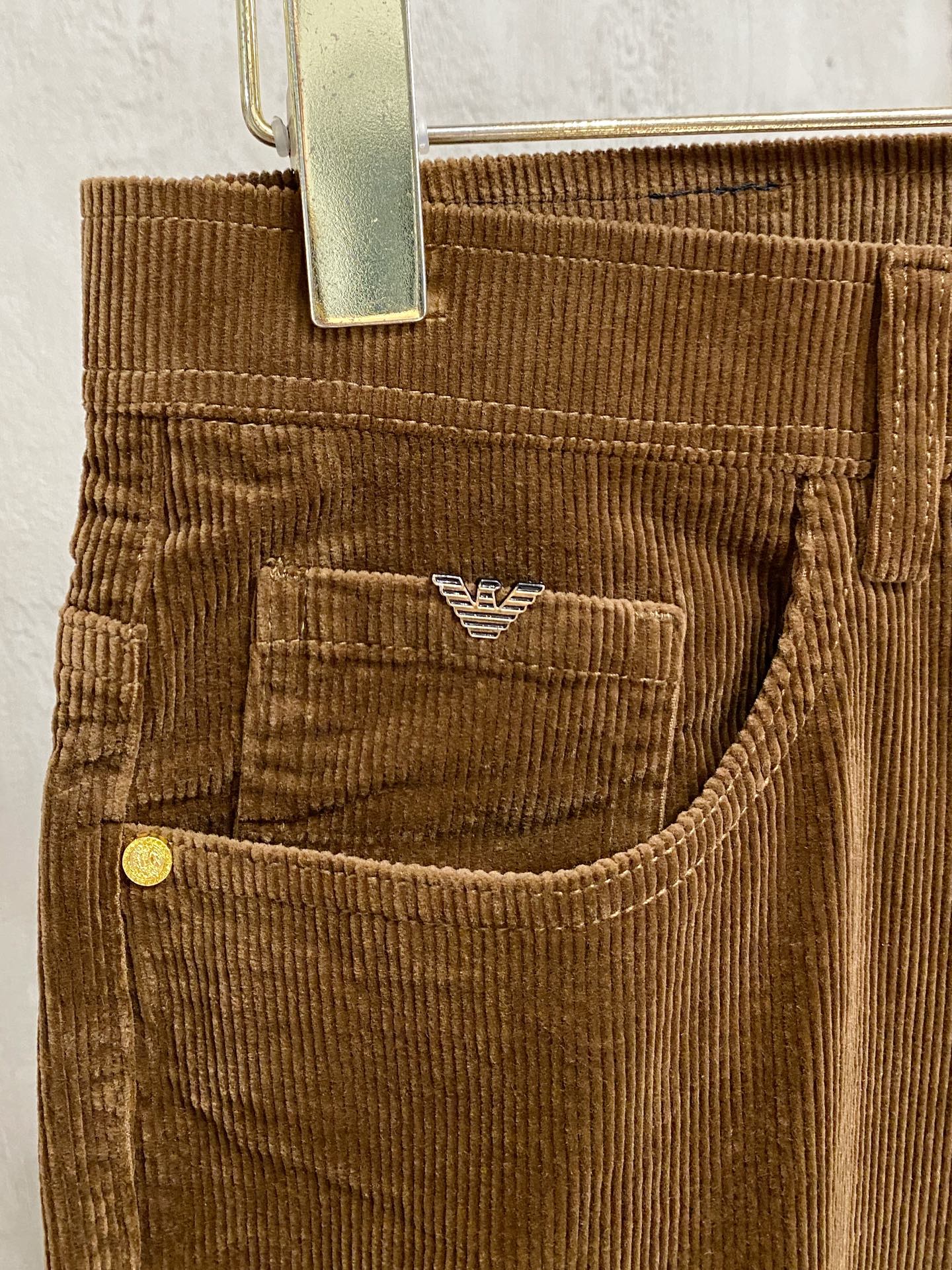 PAmani阿玛尼【新品】高端独家发售 26SS灯芯绒款超燃炸街系列之最牛仔裤  独家隆重推出  原版定制高端品质面料 