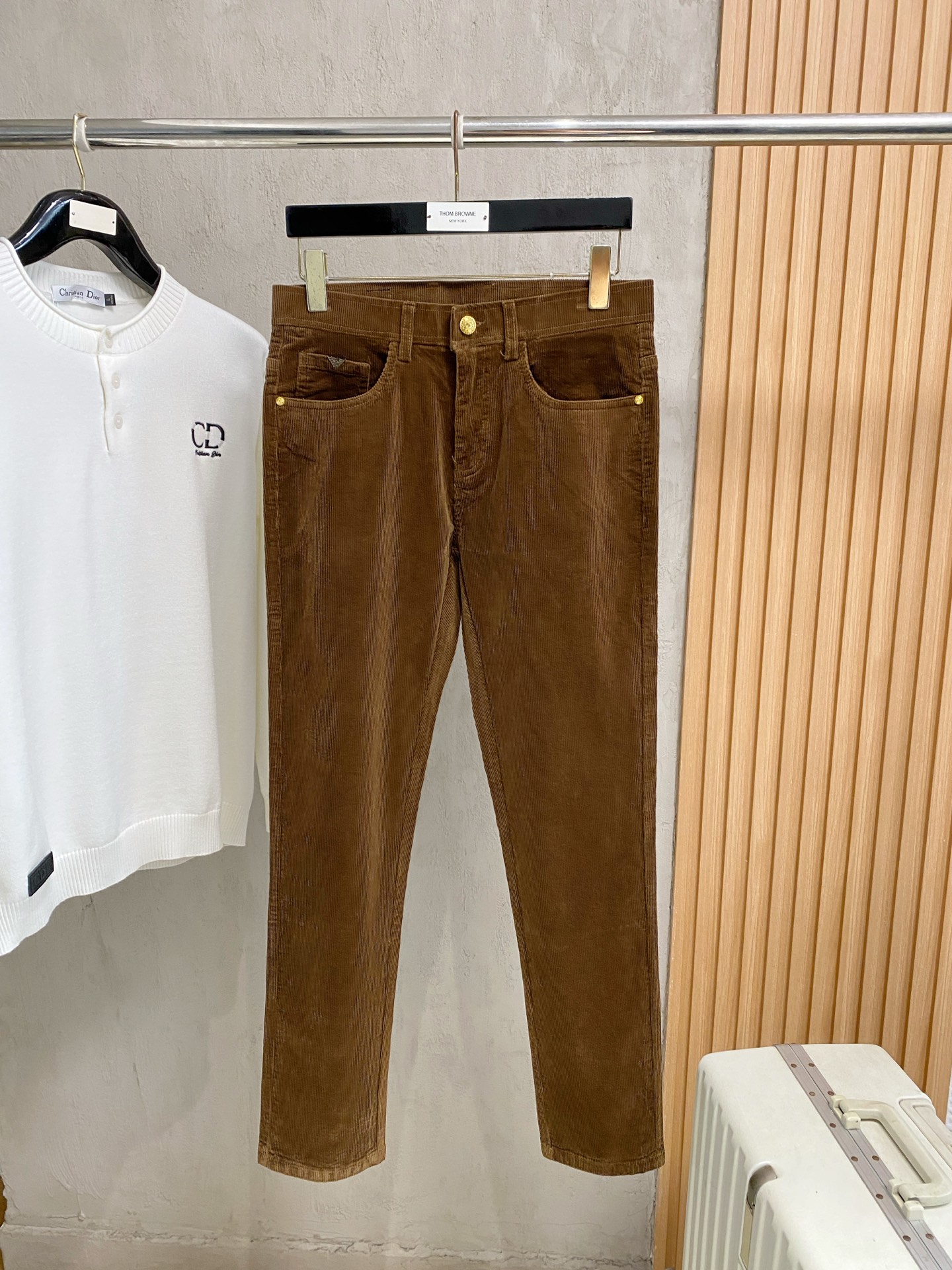 PAmani阿玛尼【新品】高端独家发售 26SS灯芯绒款超燃炸街系列之最牛仔裤  独家隆重推出  原版定制高端品质面料 
