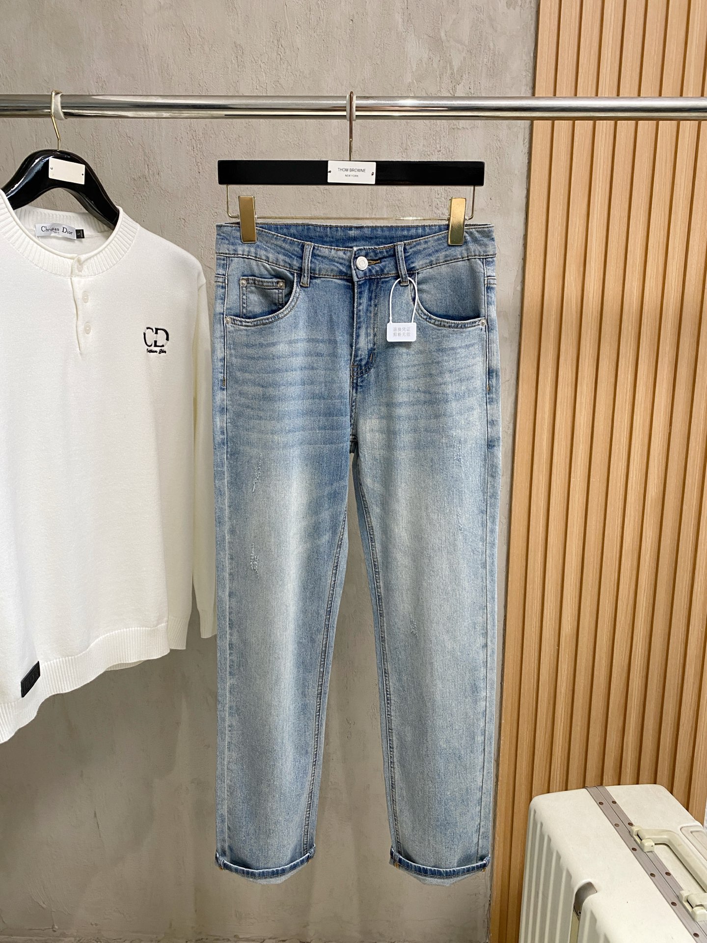 P巴宝莉【新品】高端独家发售 26SS四季款超燃炸街系列之最牛仔裤  独家隆重推出  原版定制高端品质面料  定制五金版