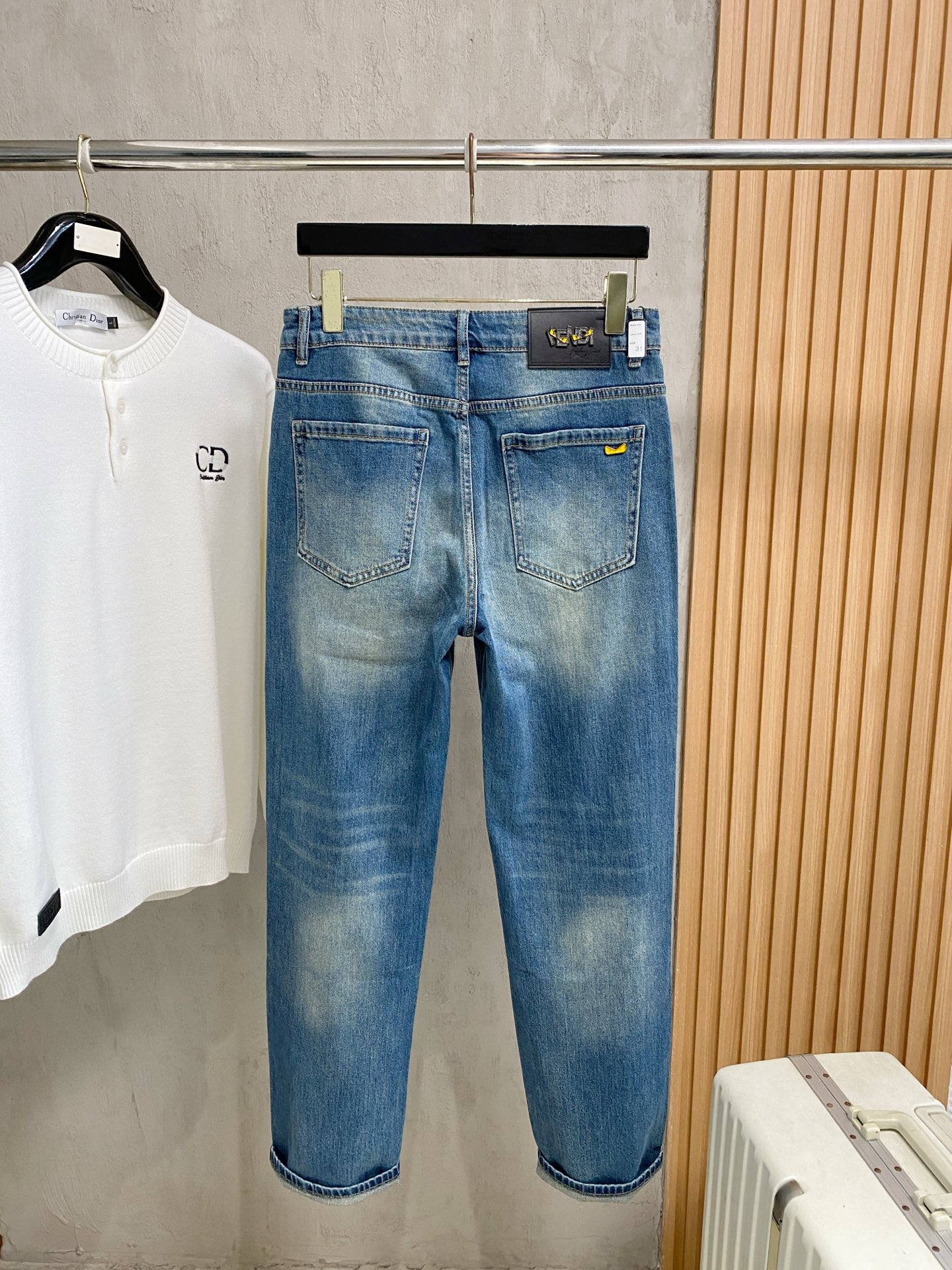 P芬迪【新品】高端独家发售 26SS四季款超燃炸街系列之最牛仔裤  独家隆重推出  原版定制高端品质面料  定制五金版型