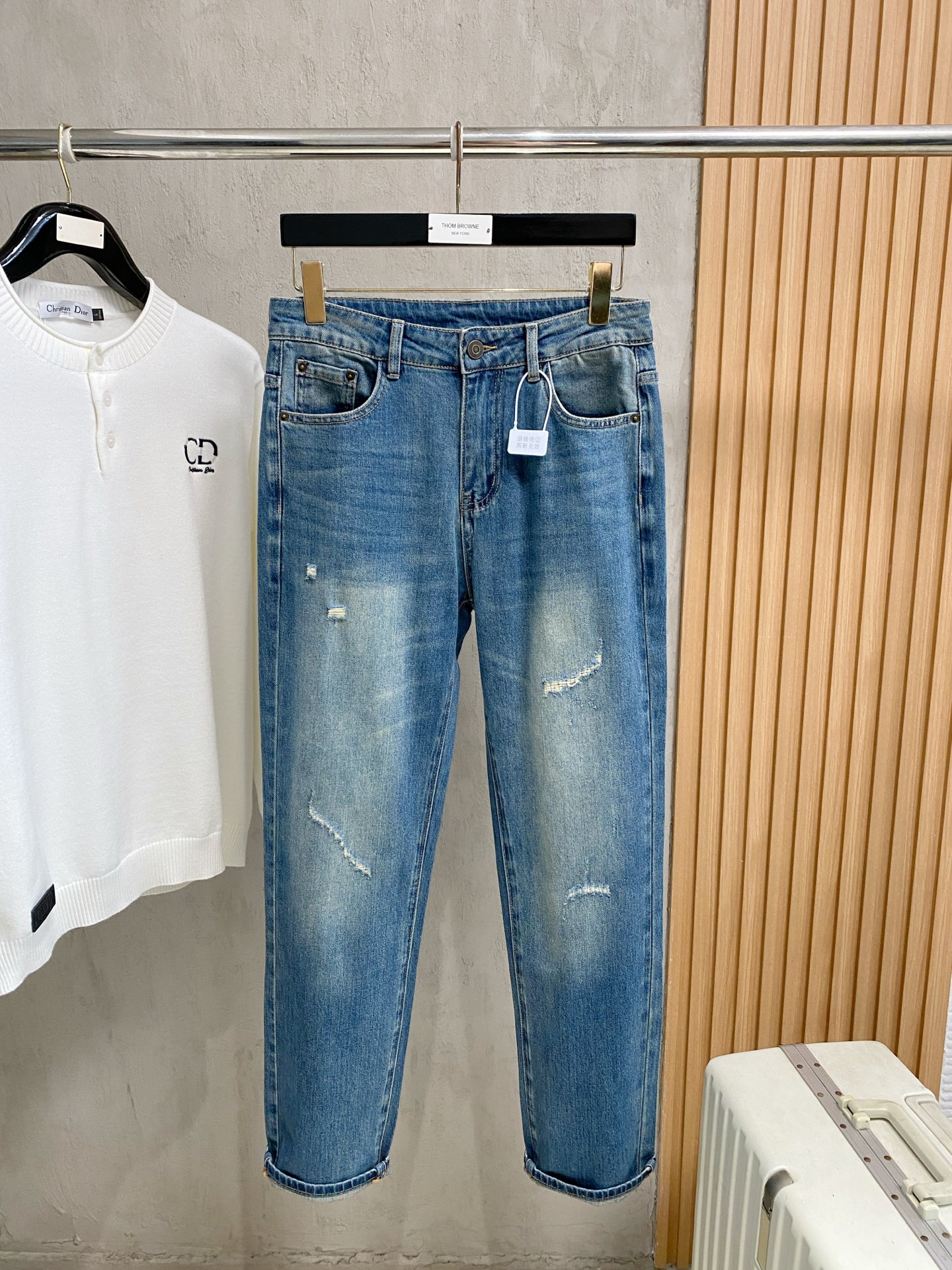 P芬迪【新品】高端独家发售 26SS四季款超燃炸街系列之最牛仔裤  独家隆重推出  原版定制高端品质面料  定制五金版型