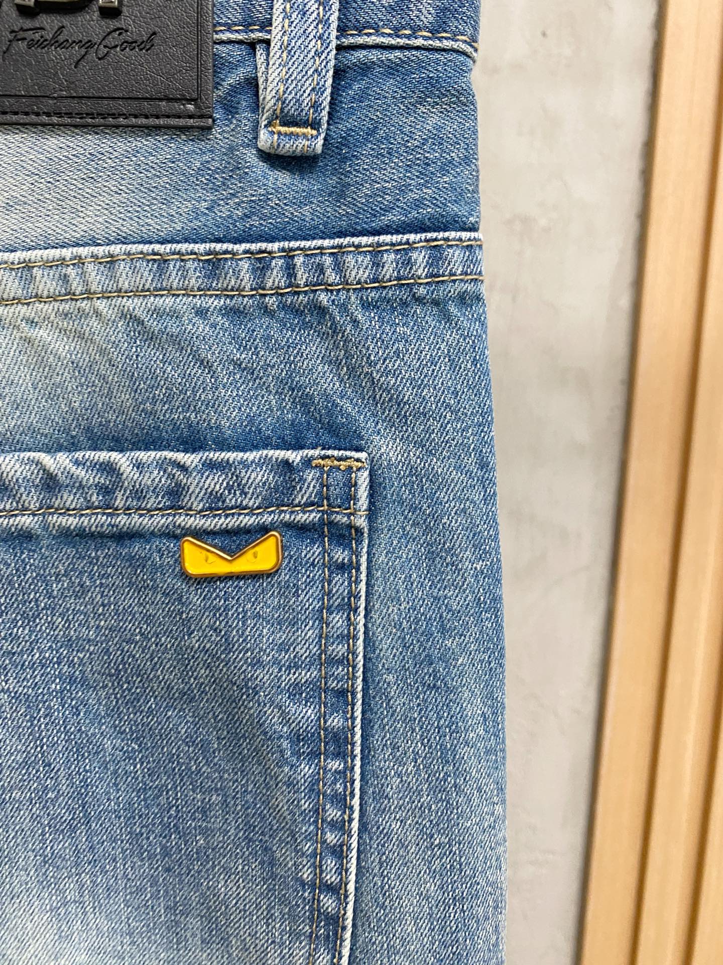 P芬迪【新品】高端独家发售 26SS四季款超燃炸街系列之最牛仔裤  独家隆重推出  原版定制高端品质面料  定制五金版型