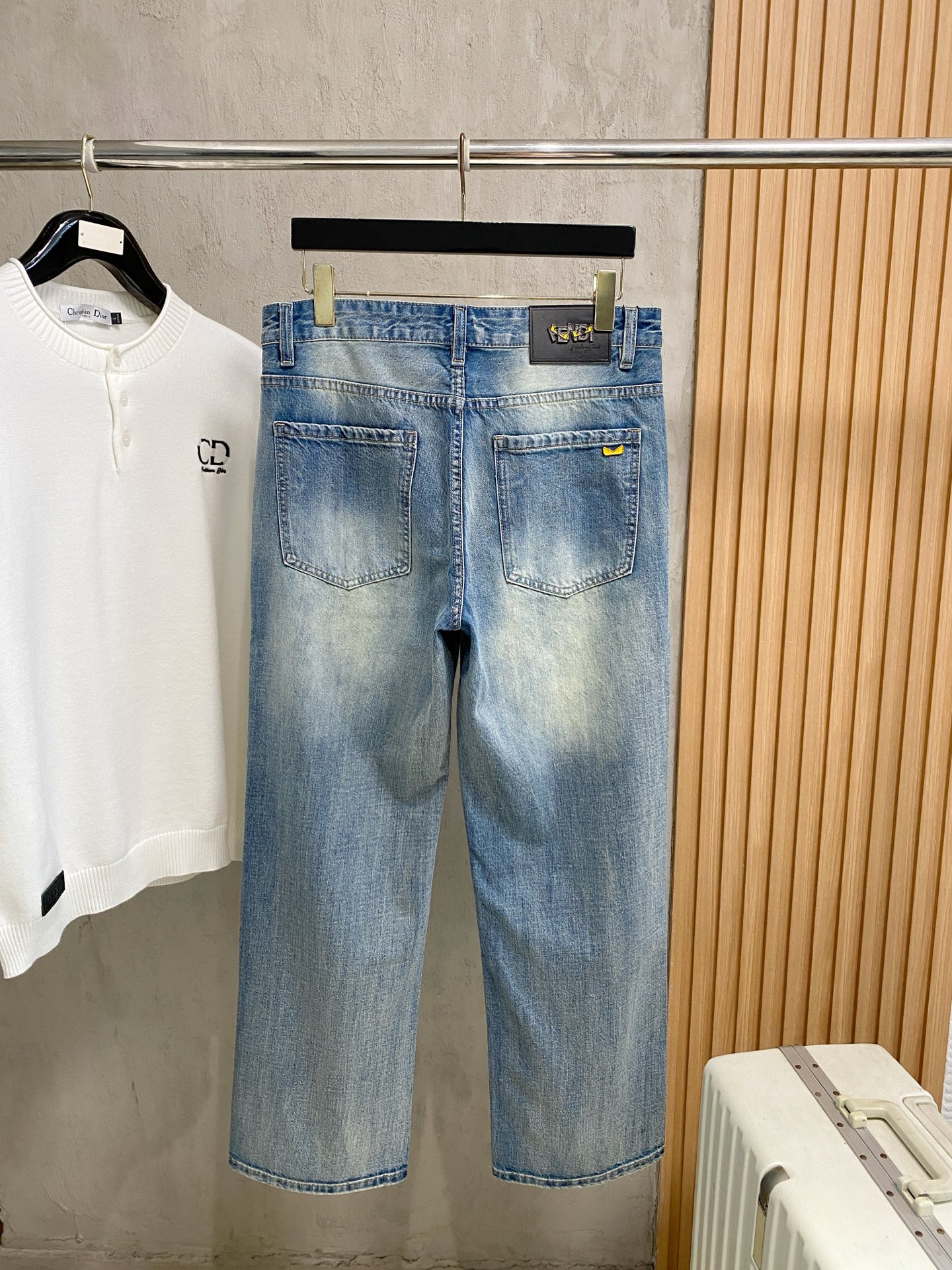 P芬迪【新品】高端独家发售 26SS四季款超燃炸街系列之最牛仔裤  独家隆重推出  原版定制高端品质面料  定制五金版型