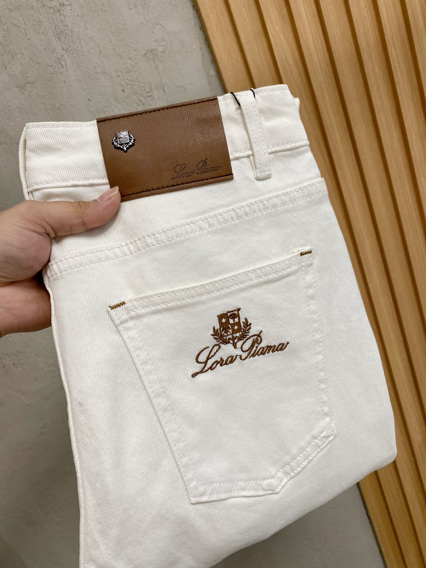 PLoro Piana【新品】高端独家发售 26SS四季款超燃炸街系列之最牛仔裤  独家隆重推出  原版定制高端品质面料