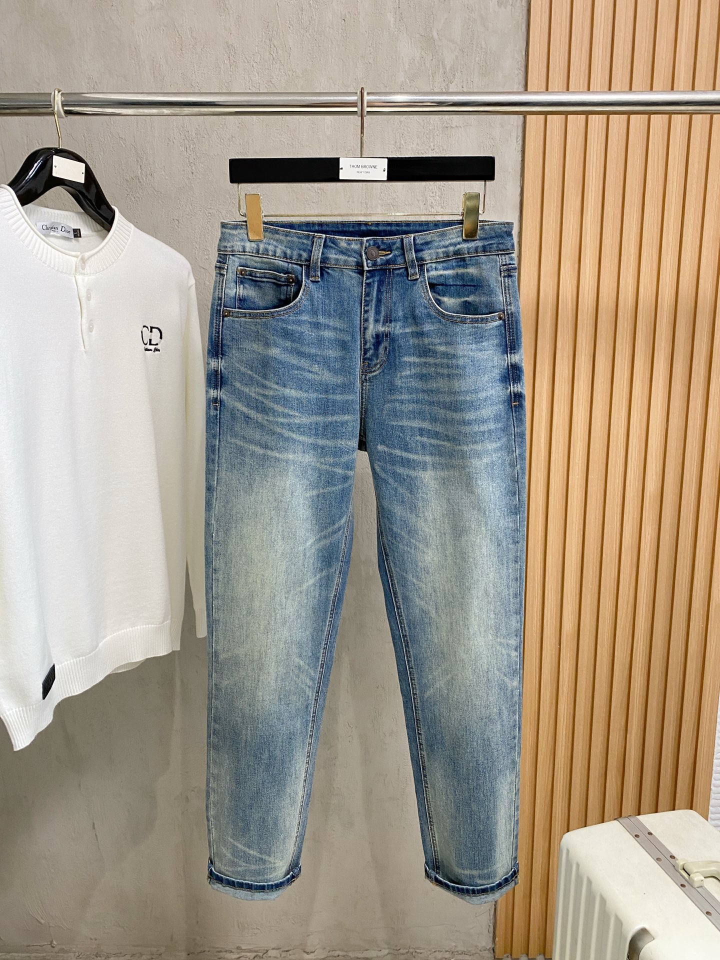 P布鲁提【新品】高端独家发售 26SS四季款超燃炸街系列之最牛仔裤  独家隆重推出  原版定制高端品质面料  定制五金版