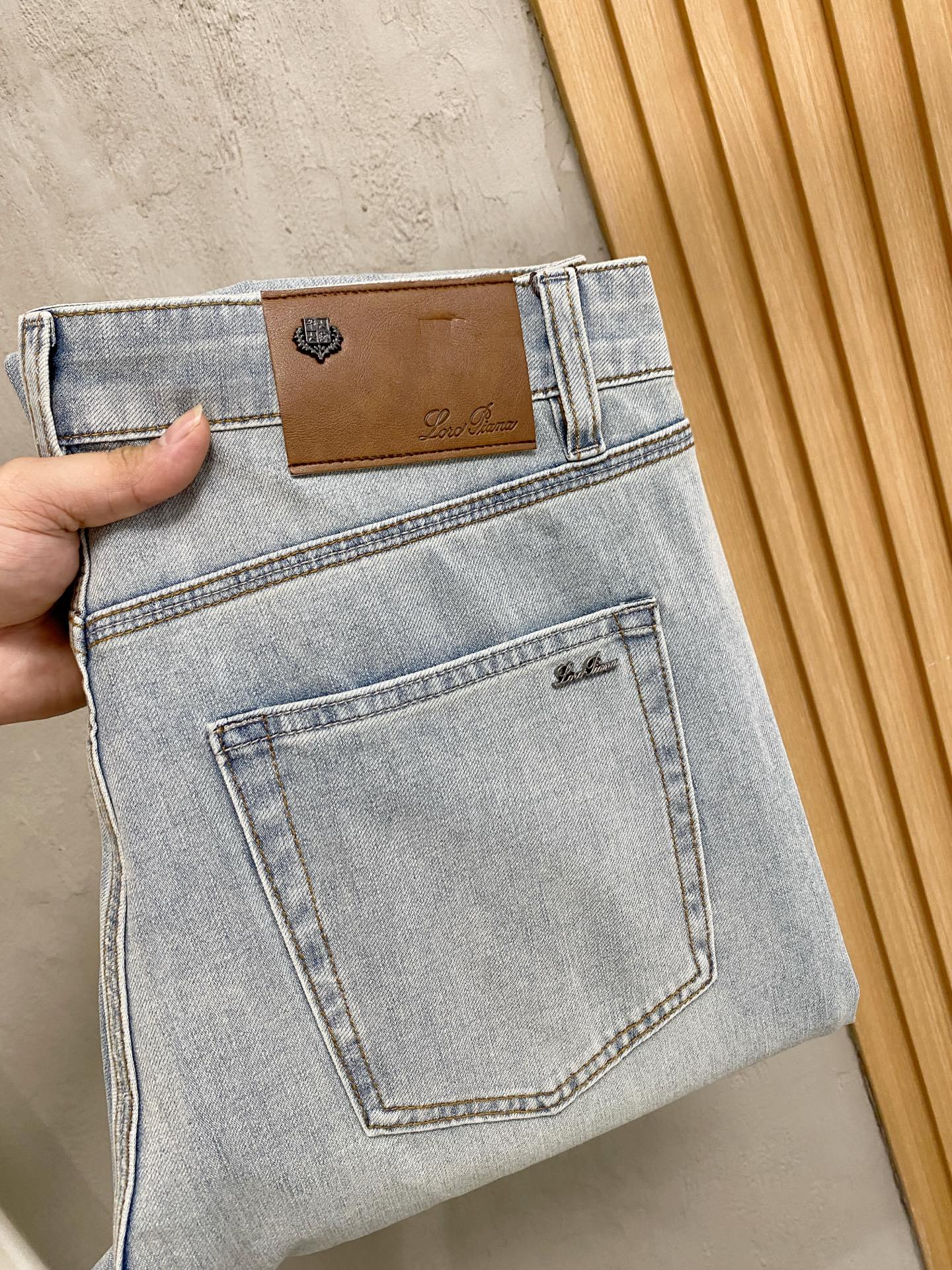 PLoro Piana【新品】高端独家发售 26SS四季款超燃炸街系列之最牛仔裤  独家隆重推出  原版定制高端品质面料
