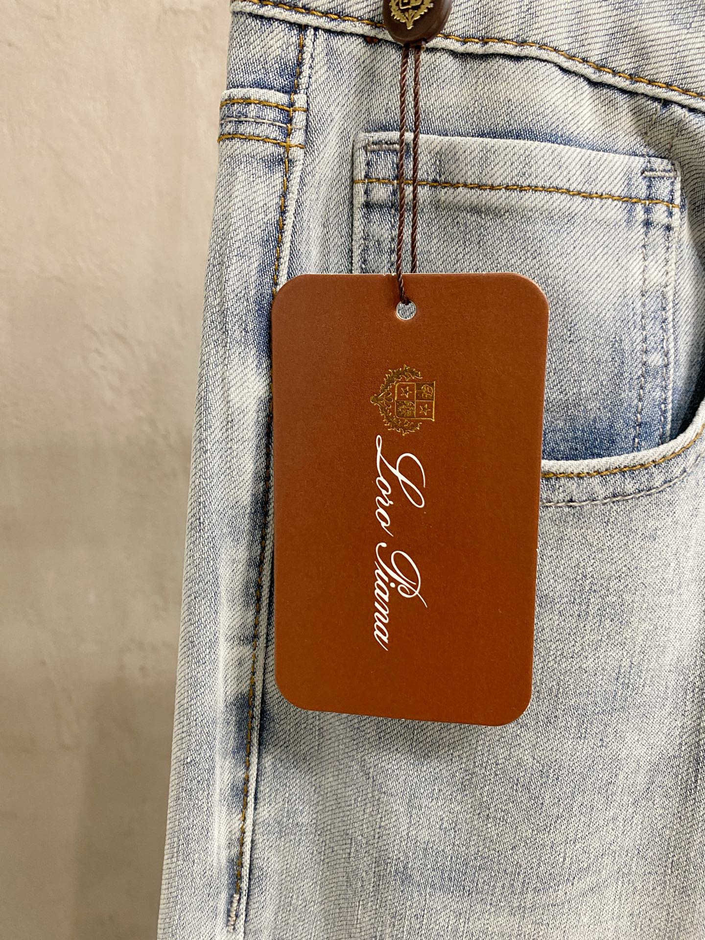 PLoro Piana【新品】高端独家发售 26SS四季款超燃炸街系列之最牛仔裤  独家隆重推出  原版定制高端品质面料