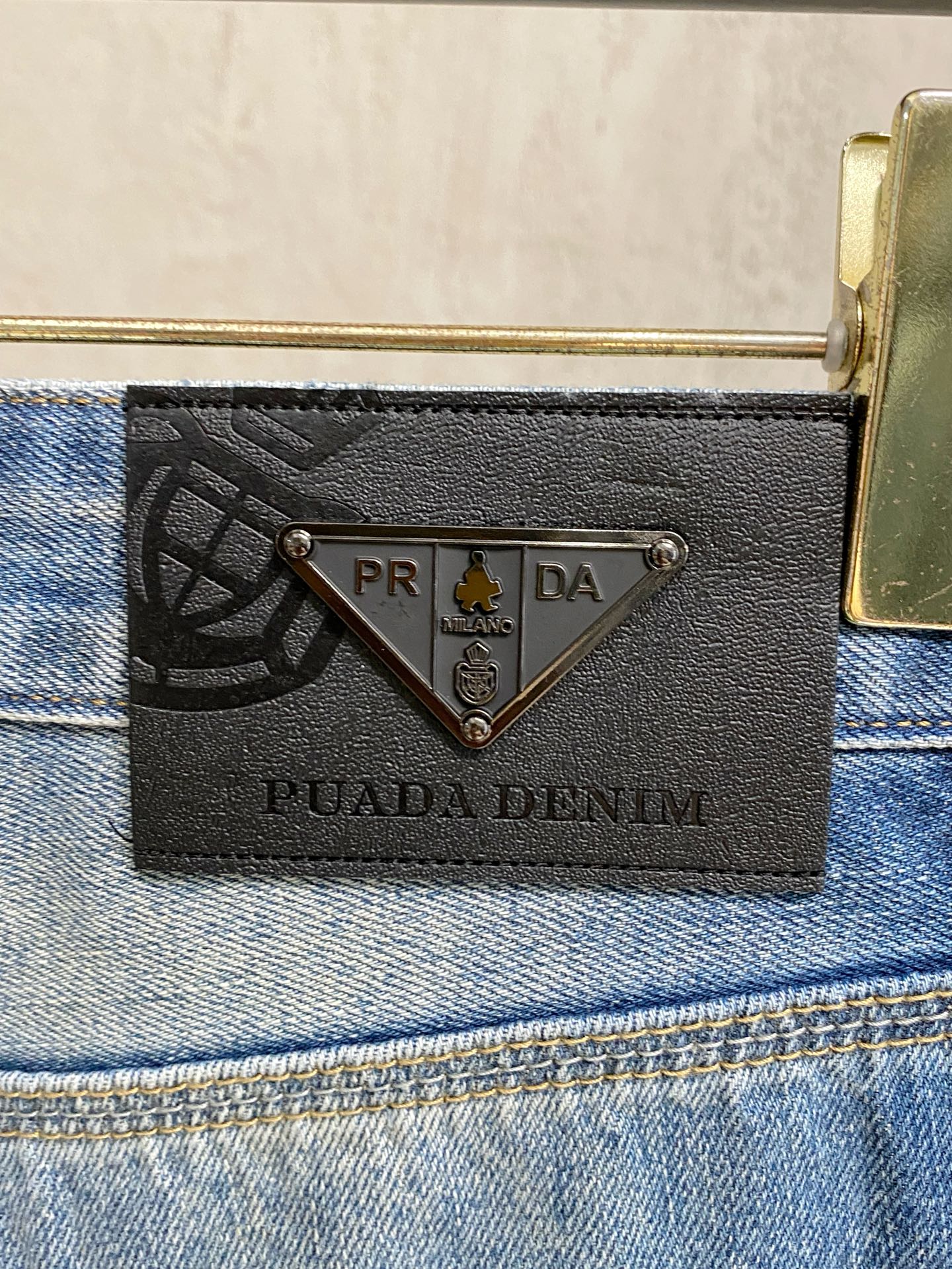 P普拉达【新品】高端独家发售 26SS四季款超燃炸街系列之最牛仔裤  独家隆重推出  原版定制高端品质面料  定制五金版
