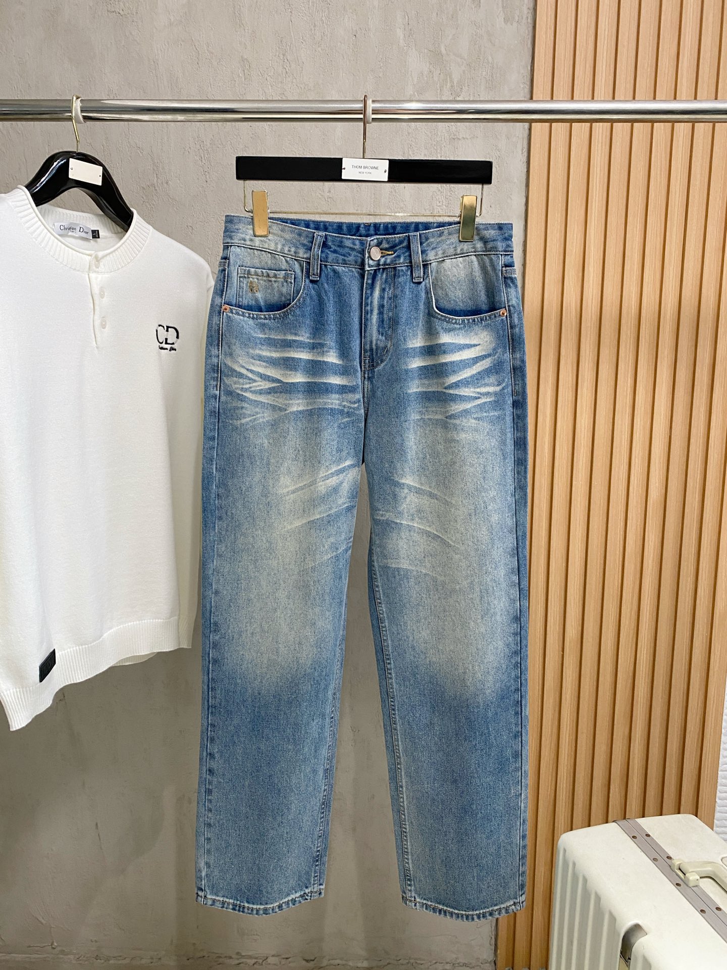 P普拉达【新品】高端独家发售 26SS四季款超燃炸街系列之最牛仔裤  独家隆重推出  原版定制高端品质面料  定制五金版