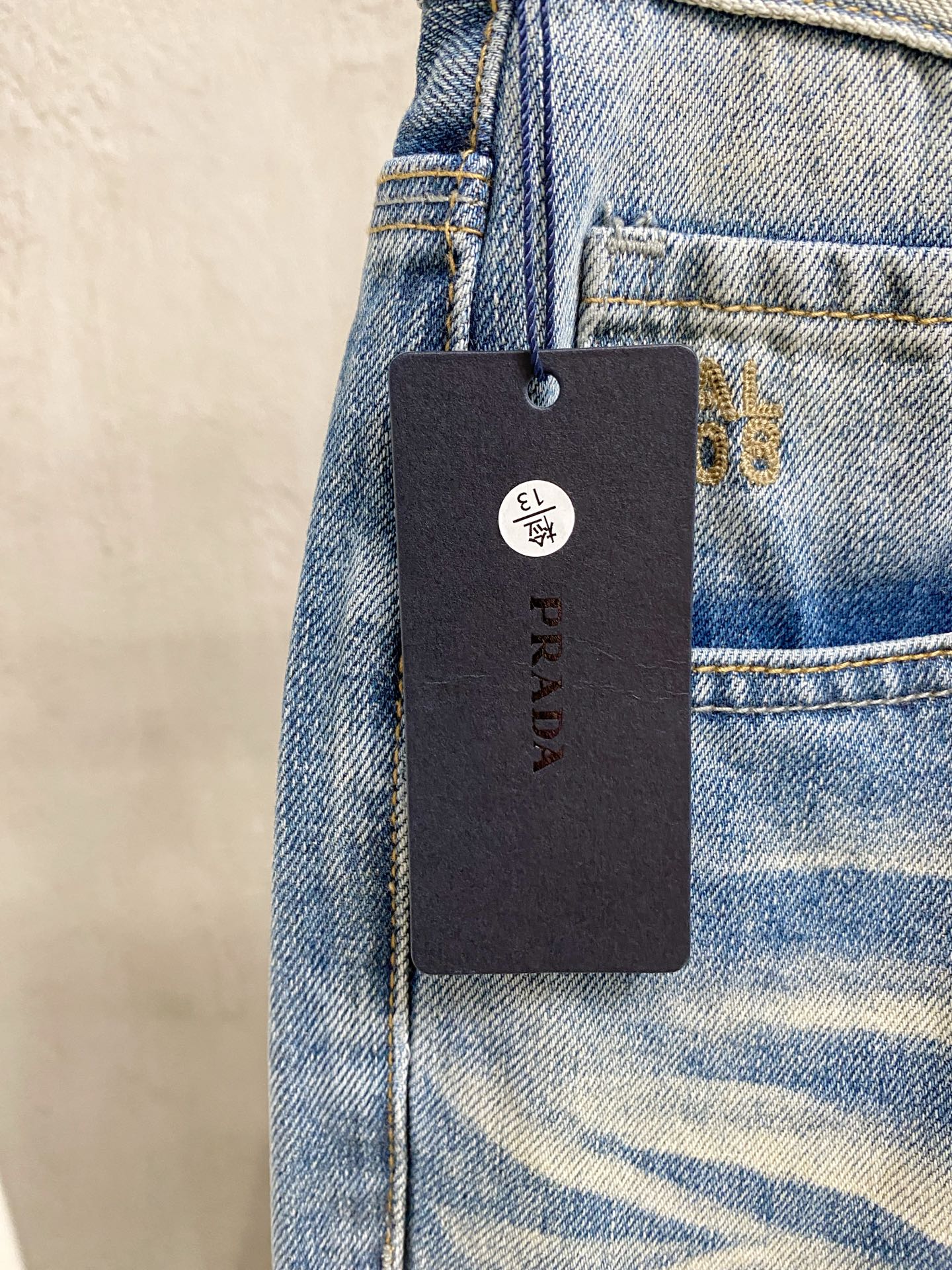 P普拉达【新品】高端独家发售 26SS四季款超燃炸街系列之最牛仔裤  独家隆重推出  原版定制高端品质面料  定制五金版