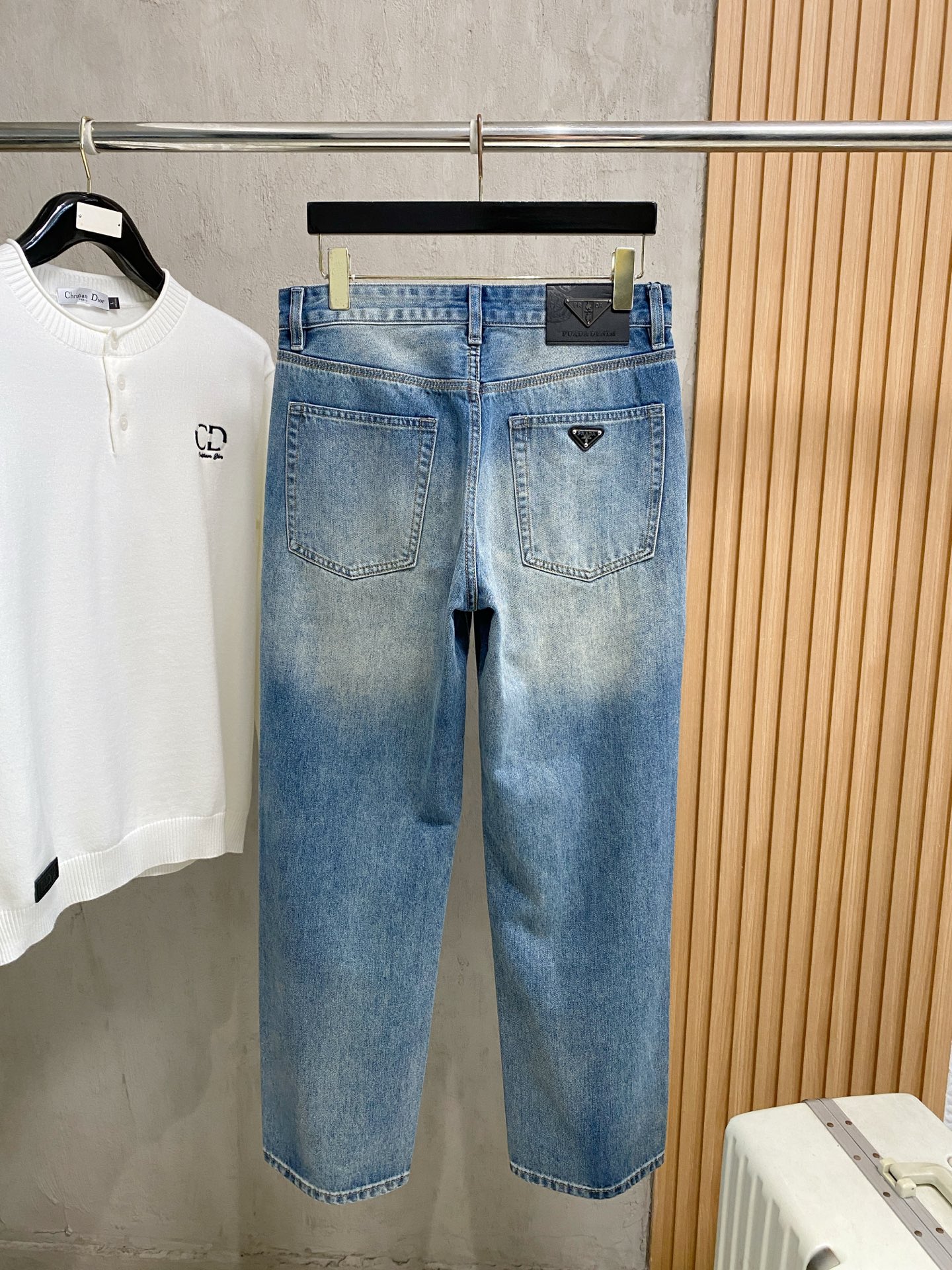 P普拉达【新品】高端独家发售 26SS四季款超燃炸街系列之最牛仔裤  独家隆重推出  原版定制高端品质面料  定制五金版