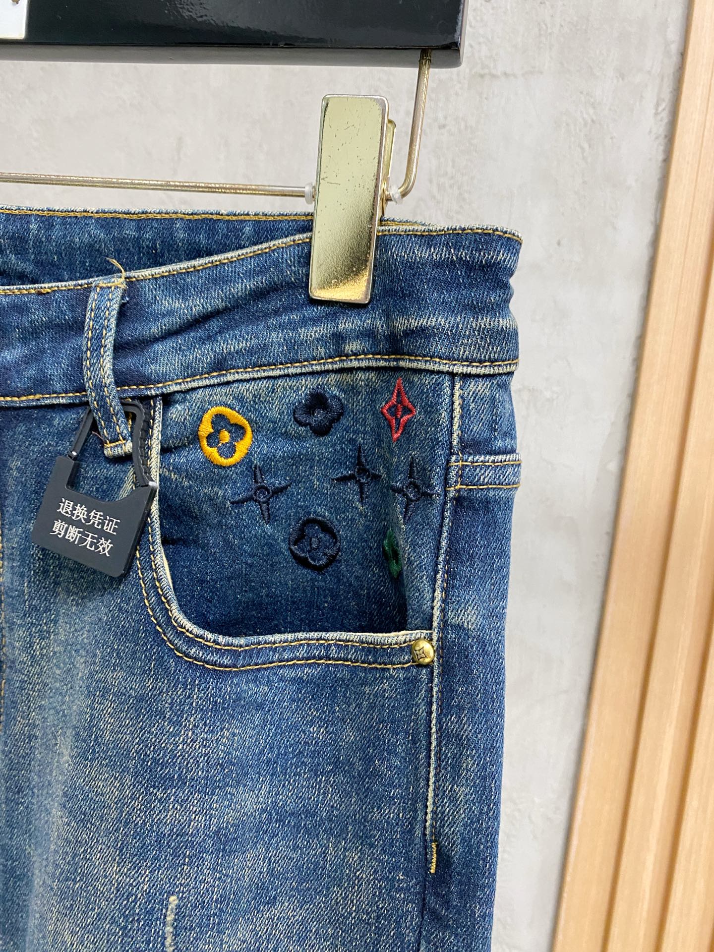 PLV【新品】高端独家发售 26SS四季款超燃炸街系列之最牛仔裤  独家隆重推出  原版定制高端品质面料  定制五金版型