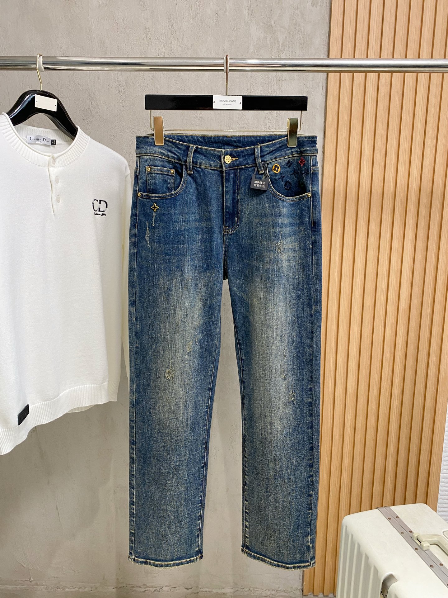 PLV【新品】高端独家发售 26SS四季款超燃炸街系列之最牛仔裤  独家隆重推出  原版定制高端品质面料  定制五金版型
