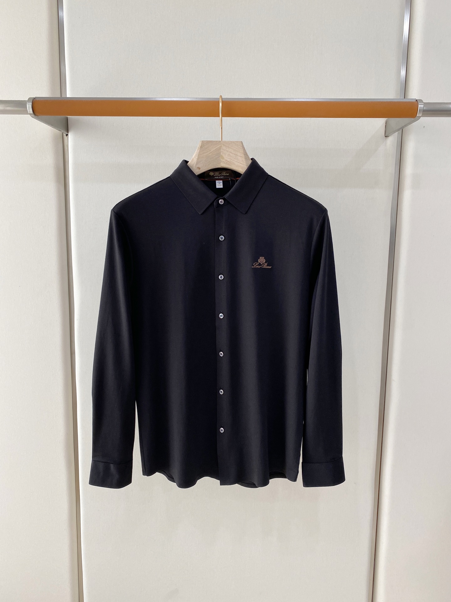 Loro Piana 独家专供新款原单男士Polo长袖高端定制 高版本 时尚百搭爆款⚠️⚠️✨✨原版进口纯棉面料 胸前l