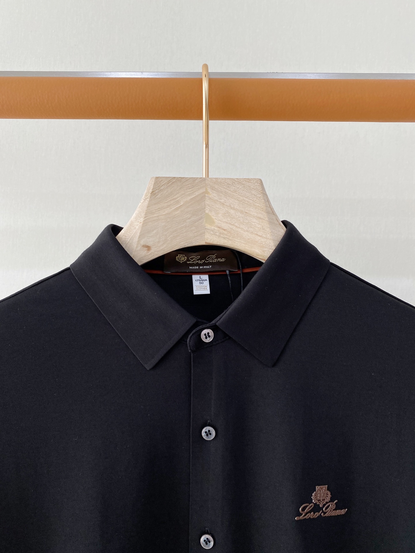 Loro Piana 独家专供新款原单男士Polo长袖高端定制 高版本 时尚百搭爆款⚠️⚠️✨✨原版进口纯棉面料 胸前l