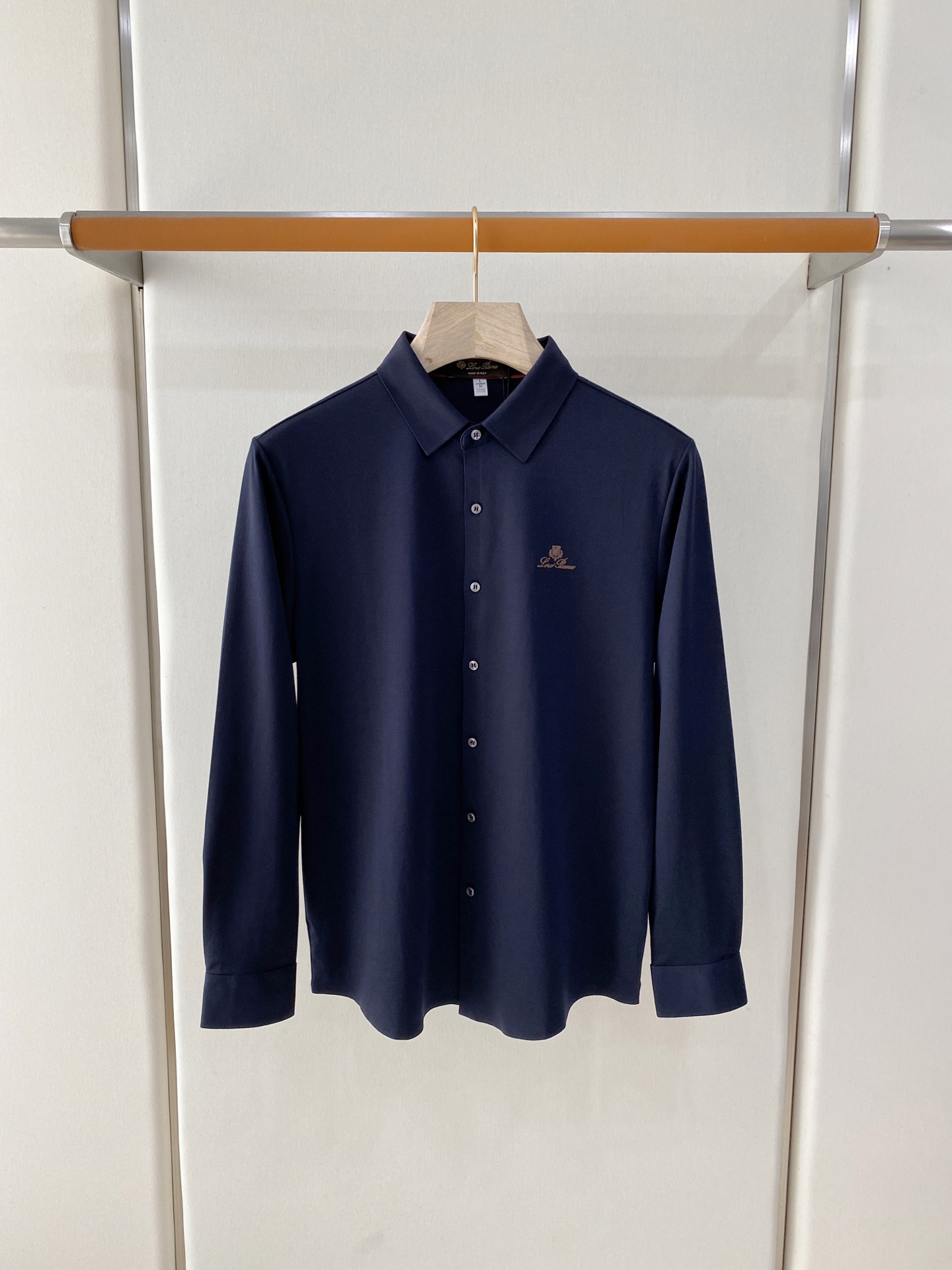Loro Piana 独家专供新款原单男士Polo长袖高端定制 高版本 时尚百搭爆款⚠️⚠️✨✨原版进口纯棉面料 胸前l