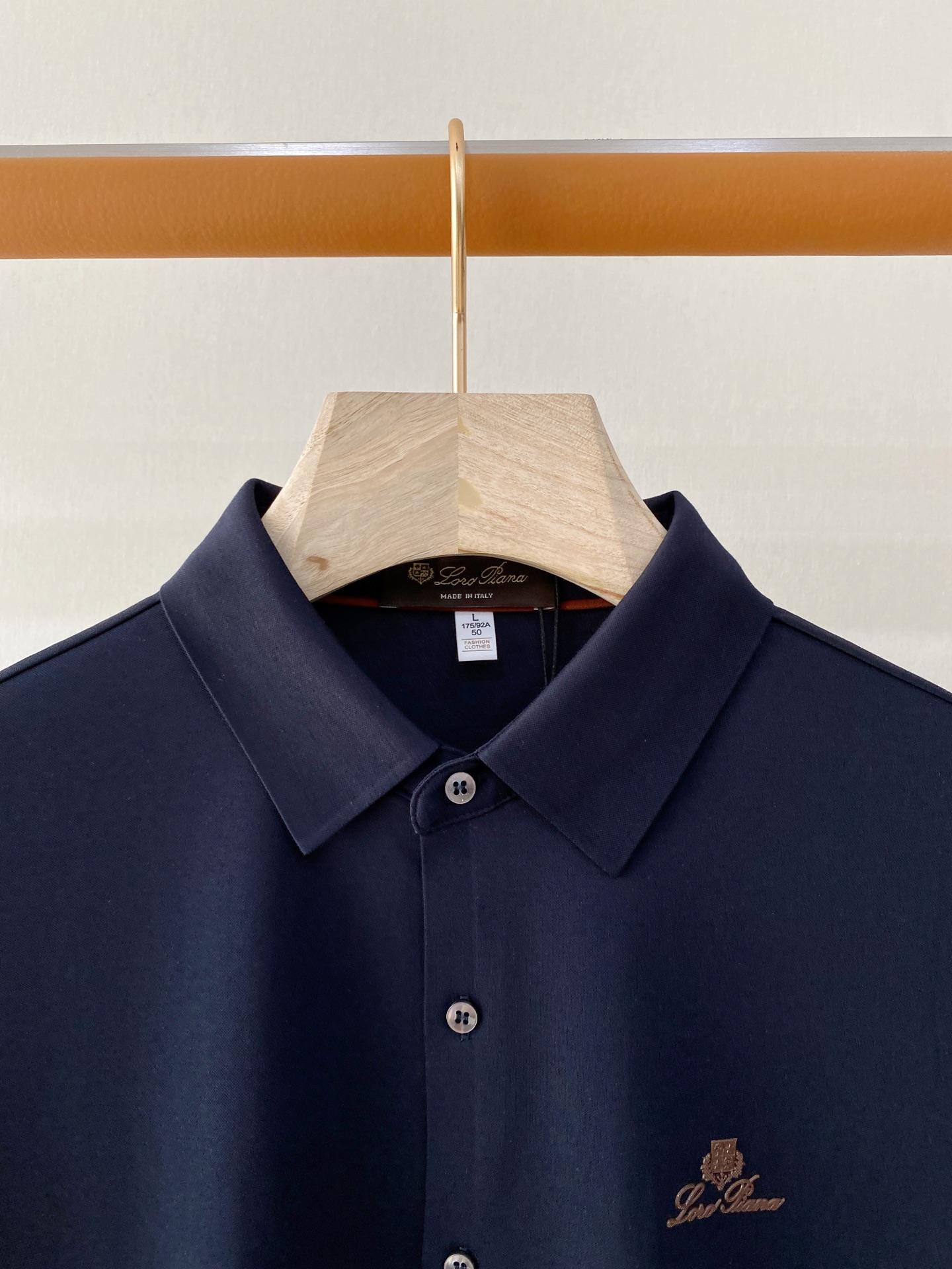 Loro Piana 独家专供新款原单男士Polo长袖高端定制 高版本 时尚百搭爆款⚠️⚠️✨✨原版进口纯棉面料 胸前l