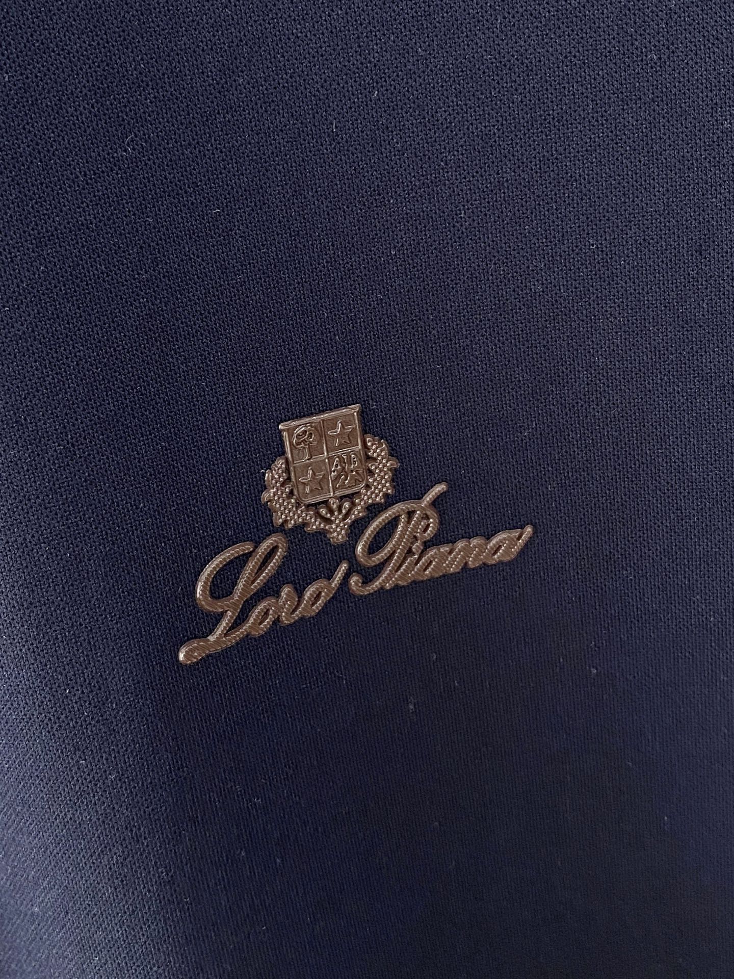 Loro Piana 独家专供新款原单男士Polo长袖高端定制 高版本 时尚百搭爆款⚠️⚠️✨✨原版进口纯棉面料 胸前l